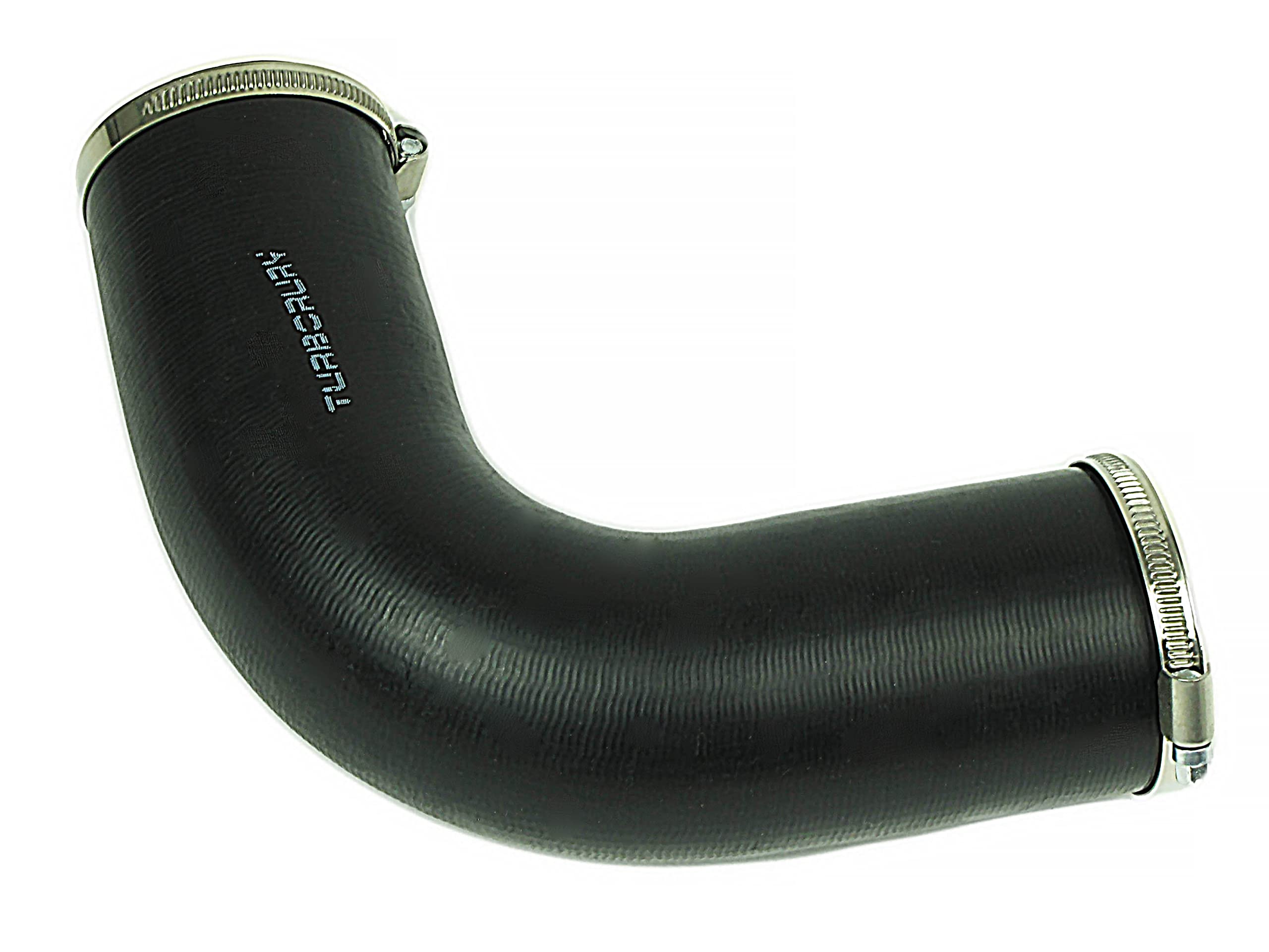 Riduzione Turbo FI 60/60 Connettore a Gomito Sostituzione Paragonabile all'Originale Tubo Rinforzato in Gomma Kevlar NBR CR Diametro Interno 60/60mm Lunghezza 150/150mm
