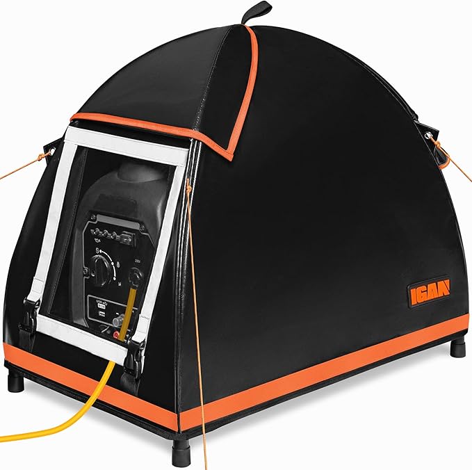 IGAN Small Inverter Generator Tent Cover While Running, Compatible for