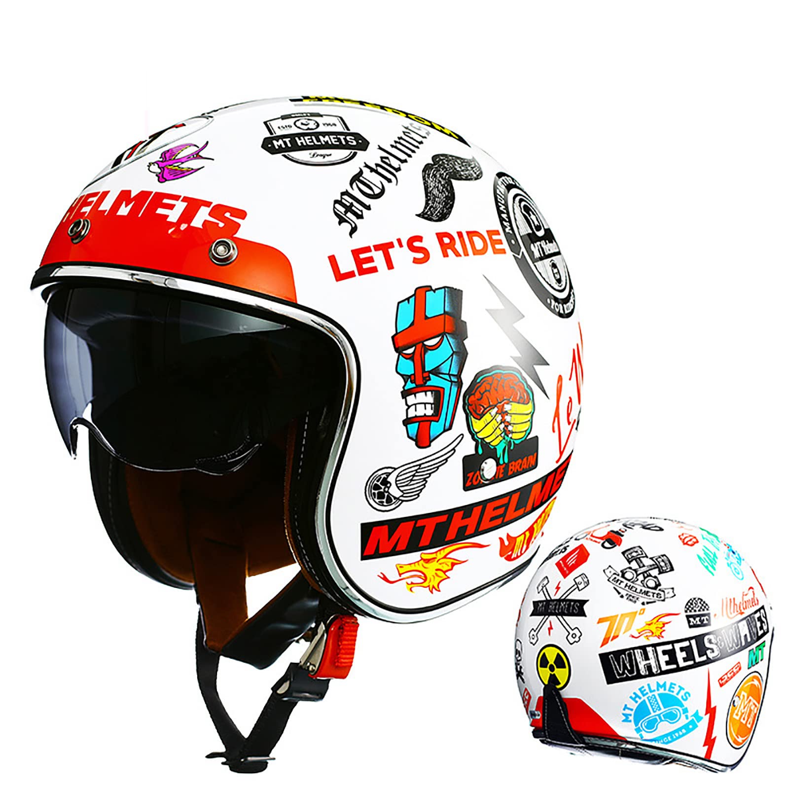Motocross hommes femmes JATIBOSH casque hiver contre le froid en cyclomoteur