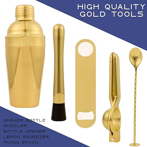 Miniatura 6 de Bolsa de viaje para barman – Bolsa de cóctel y juego de herramientas con correa de hombro de cuero vegano, estuche de almacenamiento de accesorios