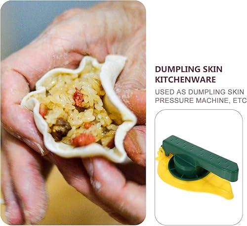 Miniatura 9 de Hemoton 3 piezas de artefacto para prensar envoltorios de albóndigas, envoltura de albóndigas, prensatelas, molde de prensa de masa de harina,