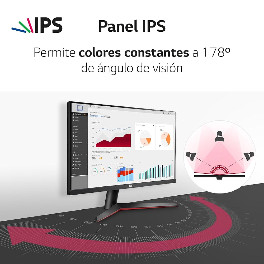 LG 24MP60G-B - UltraGear 24-calowy monitor do gier Full HD