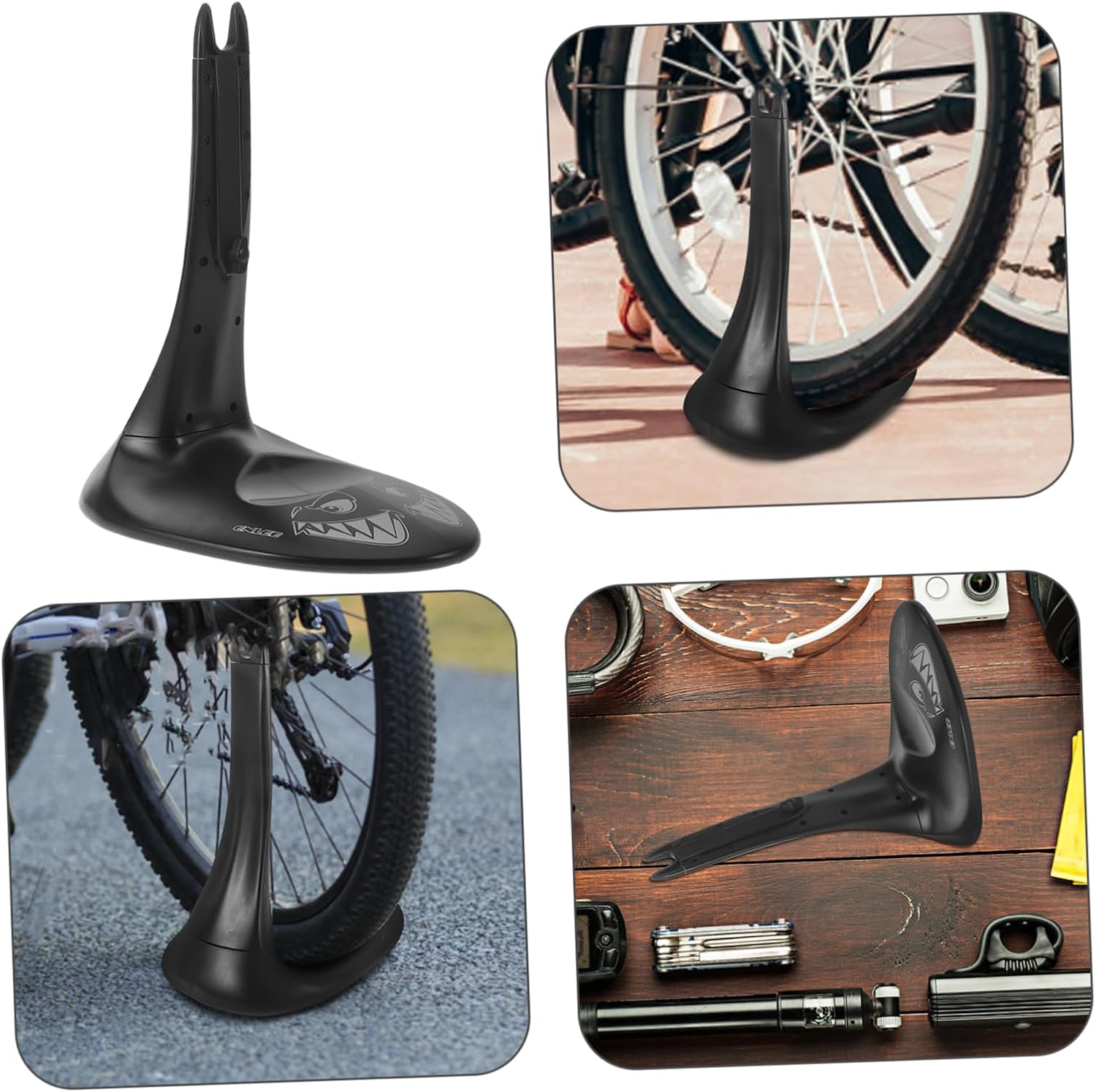 Abaodam Work Stand Adjustable Bike Holder for Easy Maintenance Portable Scooter Rack for Road and Mountain User-friendly Design for Convenient Storage and Transport