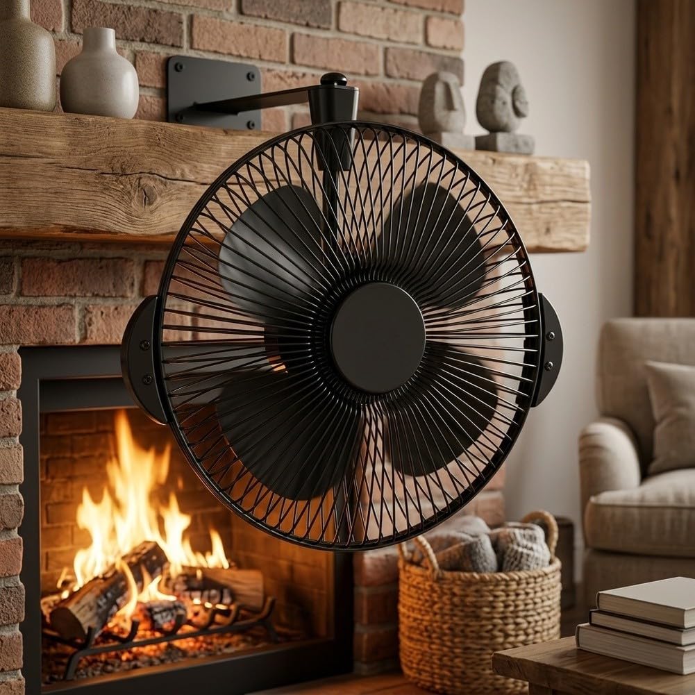 Ventilatore a 4 pale efficiente per camino a caldo per alta potenza di circolazione dell'aria