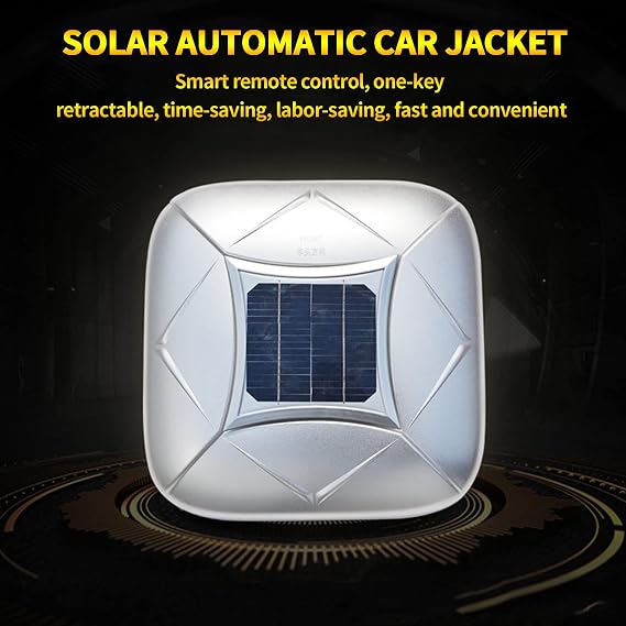 Smart Car Cover - Automatic, Waterproof, Windproof & Snowproof Protection for Outdoor & Indoor Use, Solar Charging, Remote Control