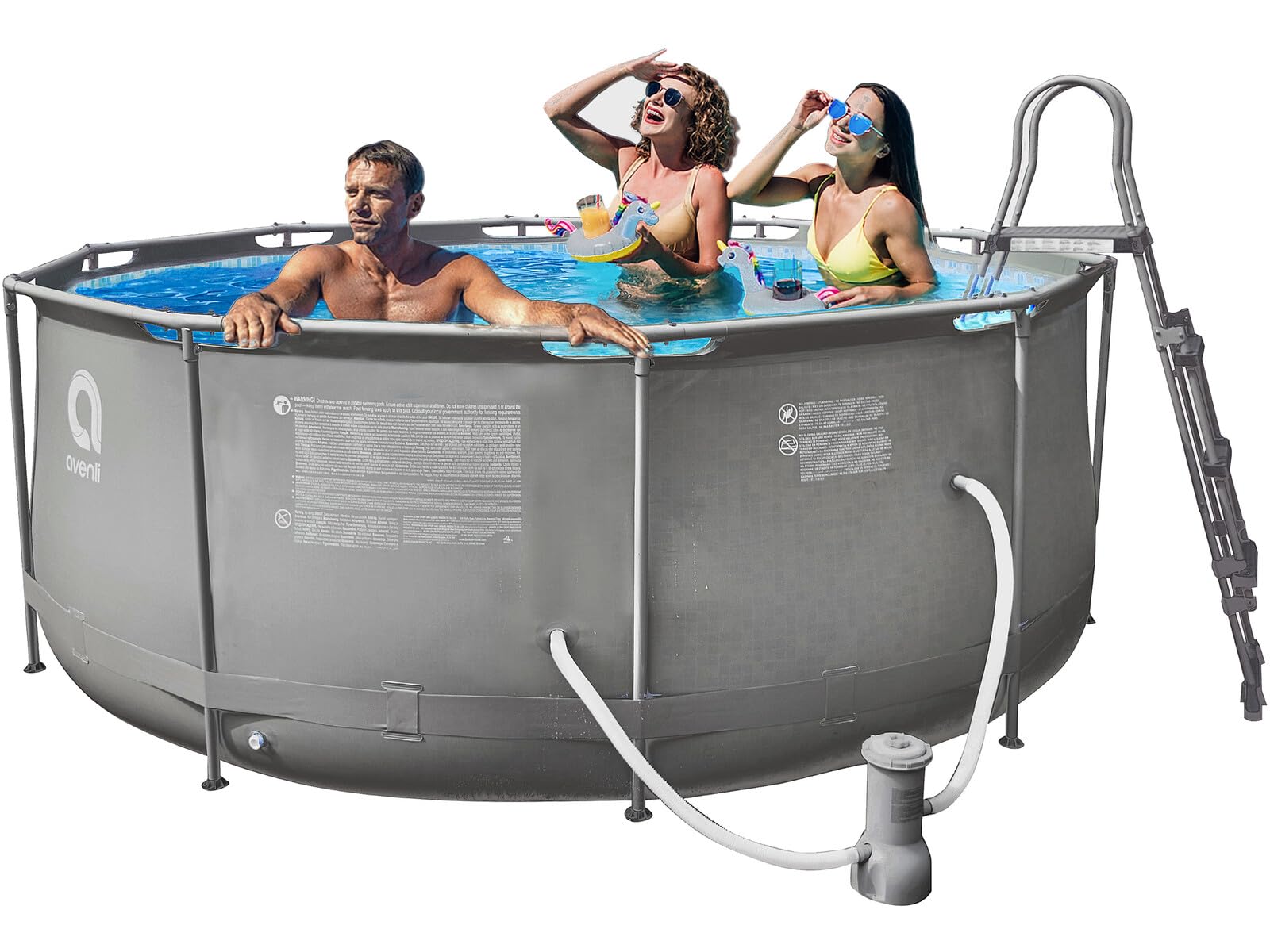 JILONG Piscina Desmontable 360x122 cm 12178EU
