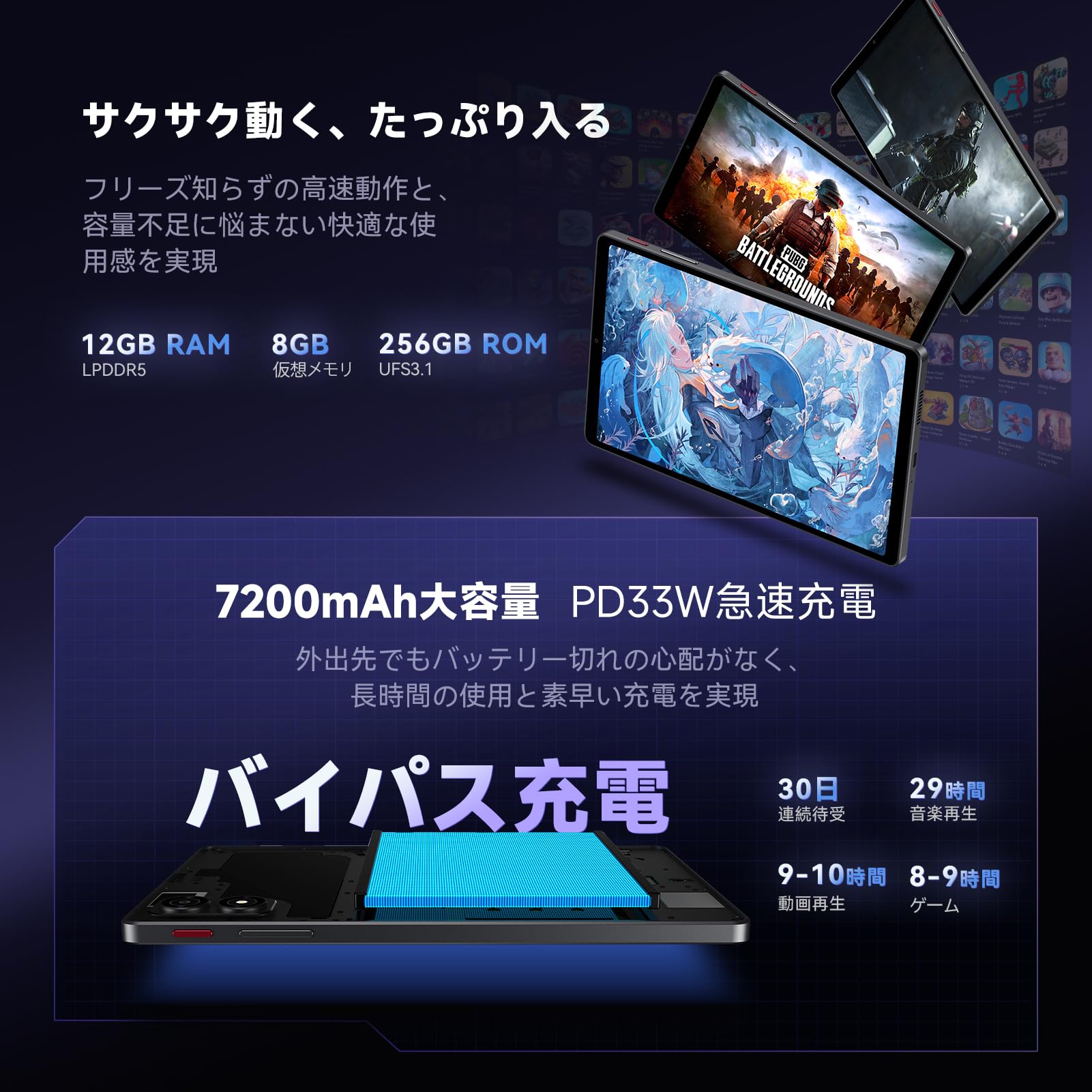Amazon.co.jp: [World's First 5G Communication Mini Tablet