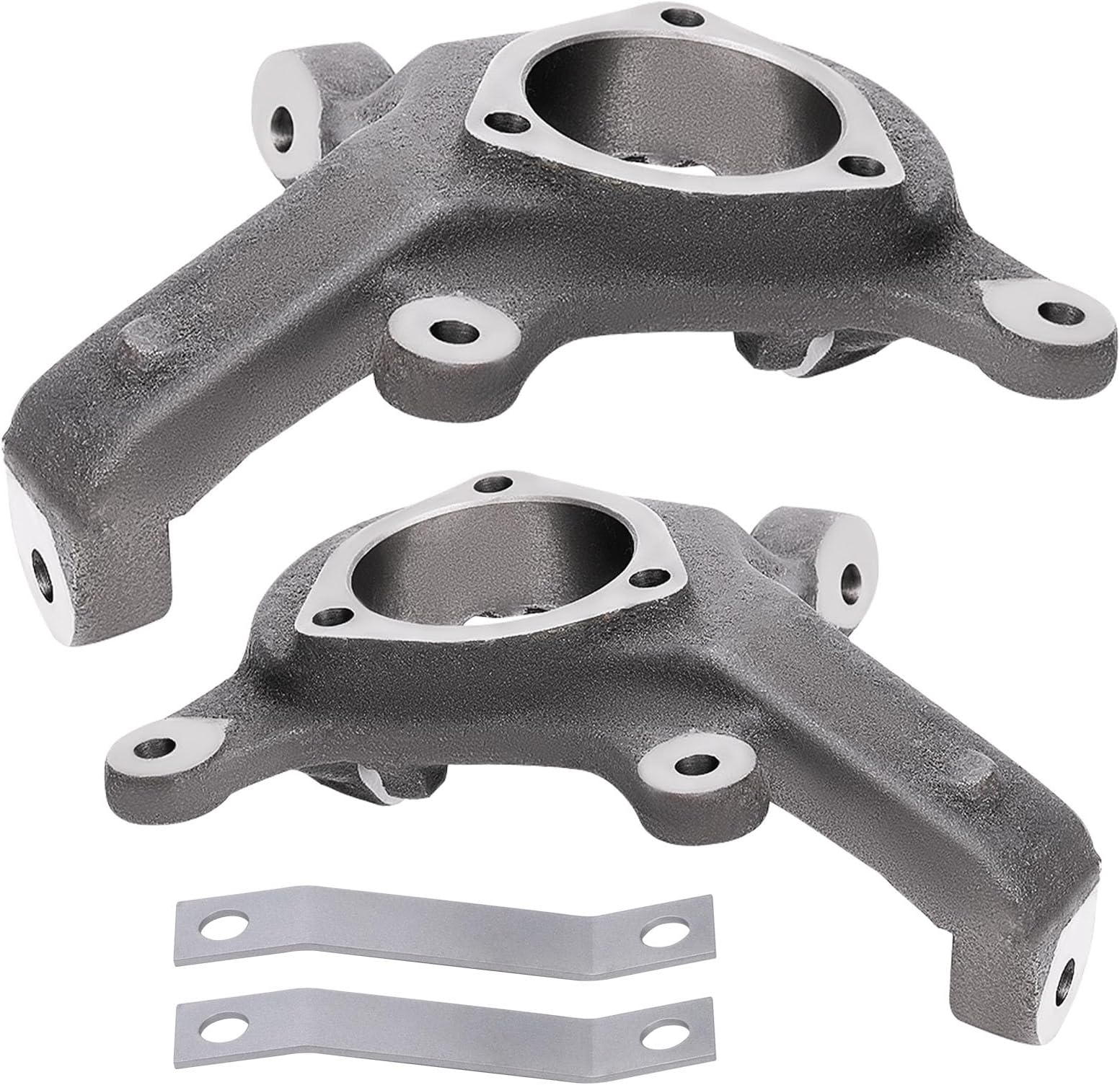 maXpeedingrods 3" Front Lift Spindles for Silverado 1500 1999-2006 2WD Non-HD, for Tahoe C1500 Suburban Avalanche Sierra Escalade Suspension Lift Spindles, 1 Pair
