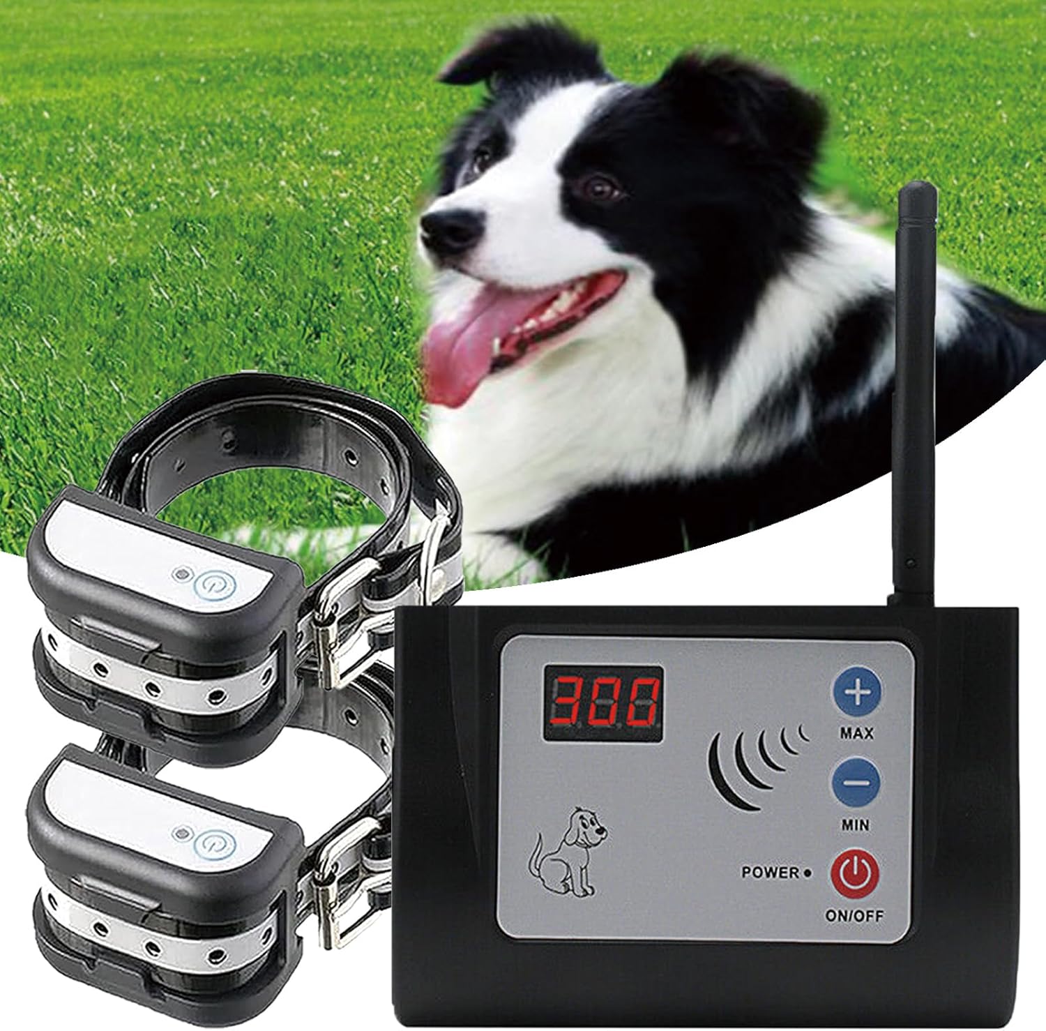 Wireless Dog Fence, Electric Dog Boundary Containment System, Pet Boundary