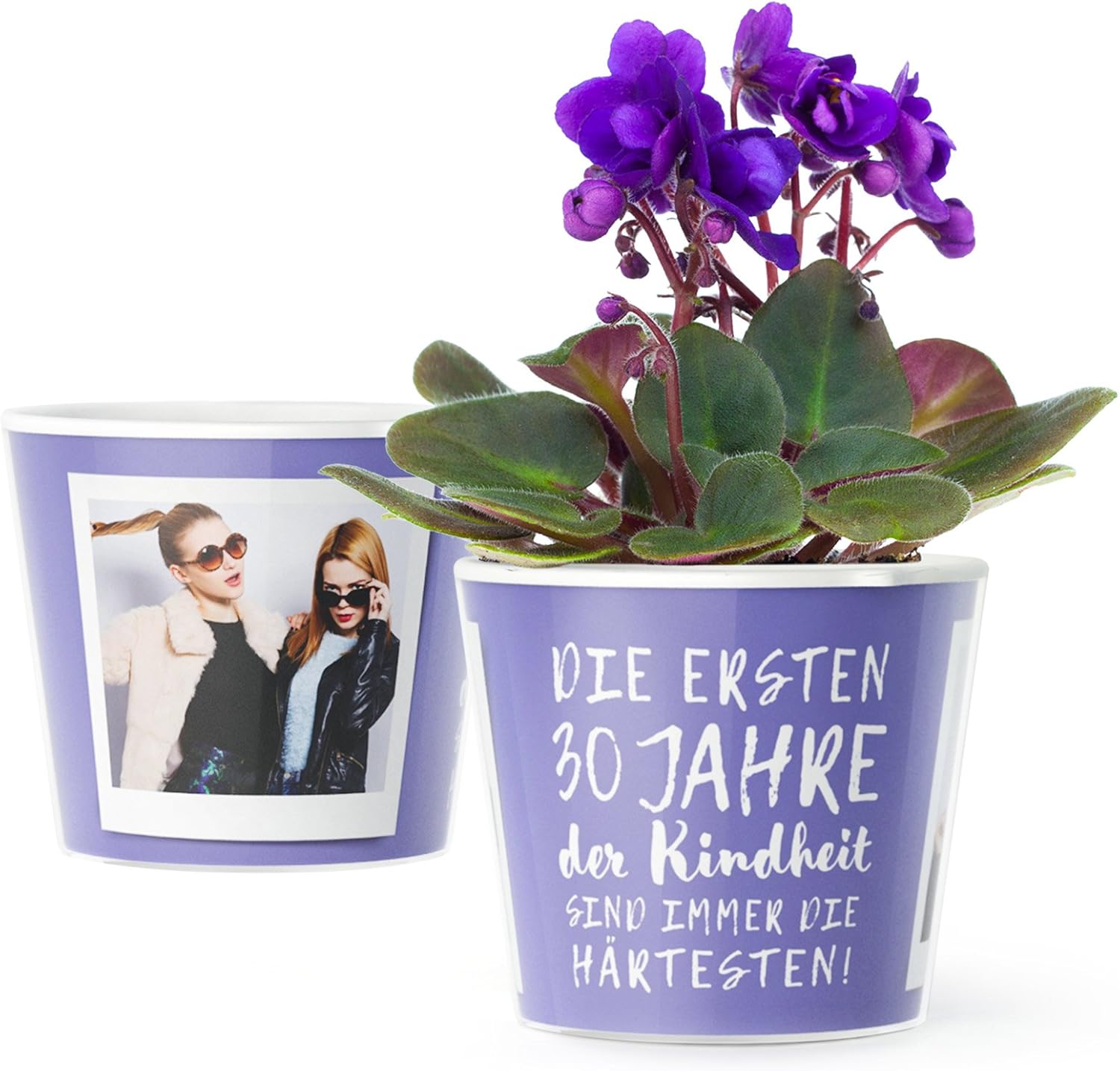 Amazon.de 30.Geburtstag Geschenk Blumentopf (ø16cm) Lustiges Geburtstagsgeschenk für Frau