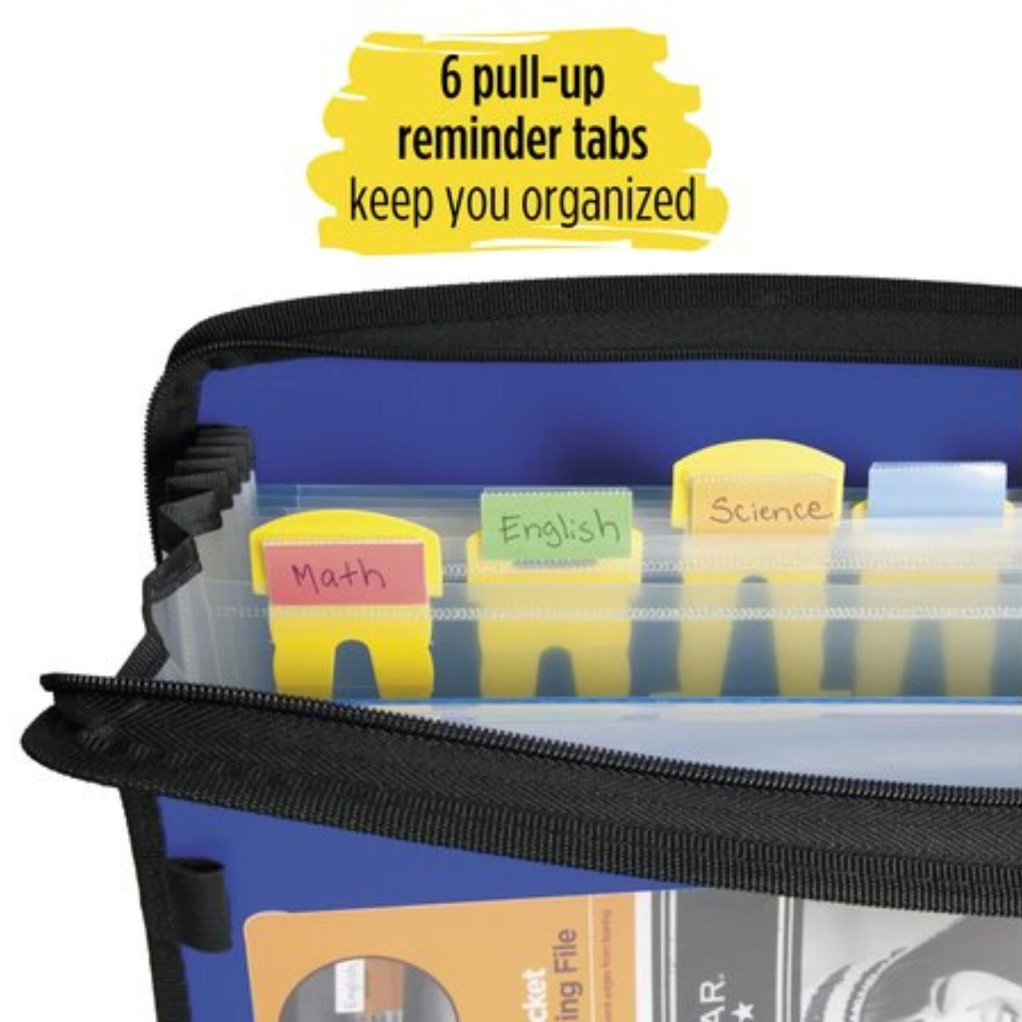 Amazon.com : Five Star 7 Pocket Expanding File Organizer, Plastic