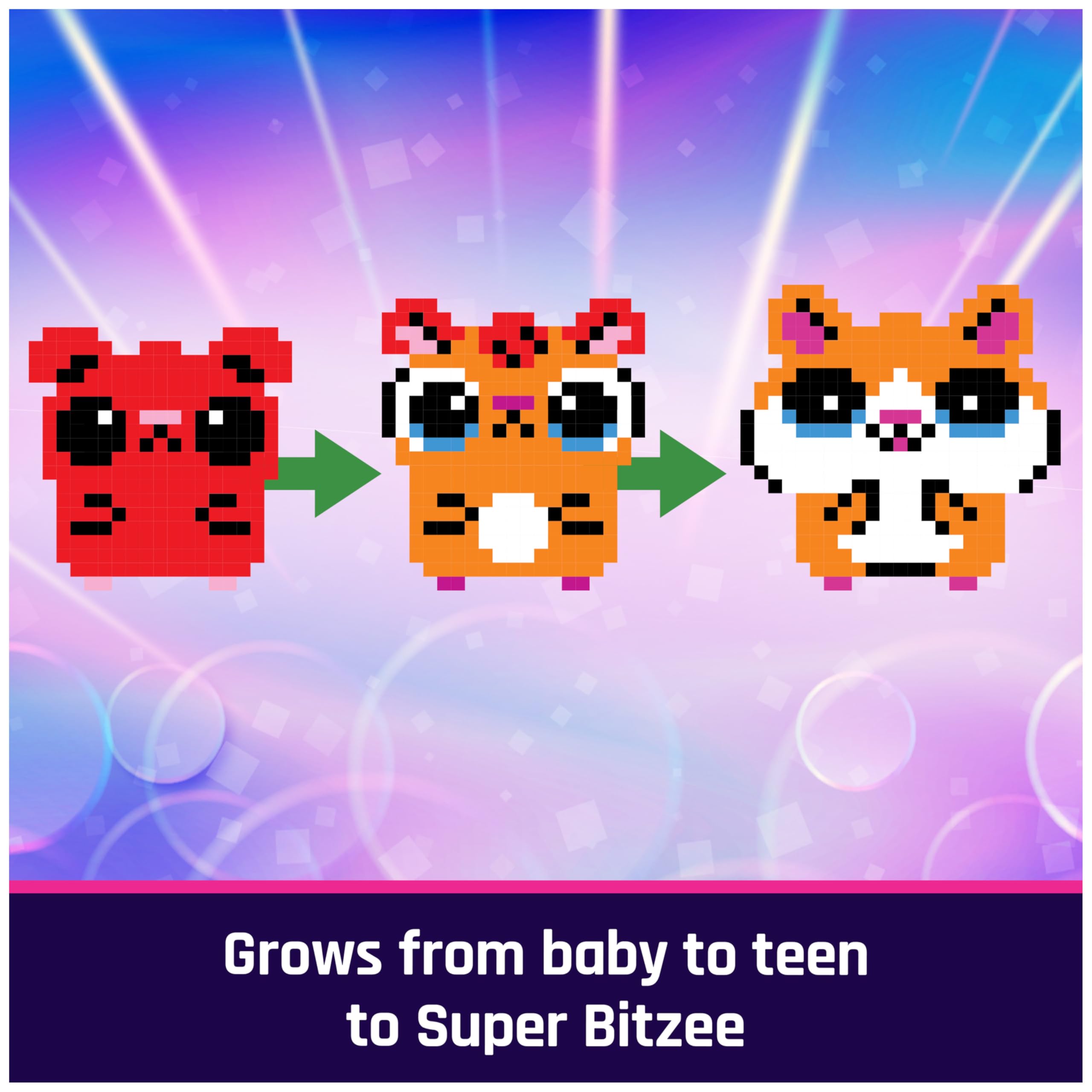 Hamster Ball Interactive Toy with Over 20 Hamsters Inside, Rolls & Reacts to Touch, Digital Pet Kids Toys for Girls & Boys Ages 5 and up