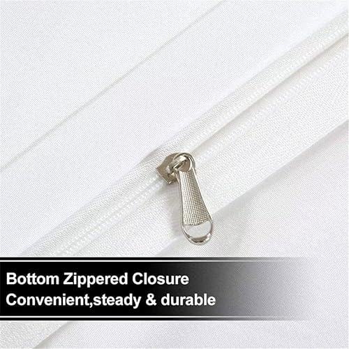 Miniatura 2 de EDUMEYA Juego de funda de edredón de mármol, tamaño Queen, ropa de cama de piedra artística estética para niñas y mujeres, moderno, gris, naranja,