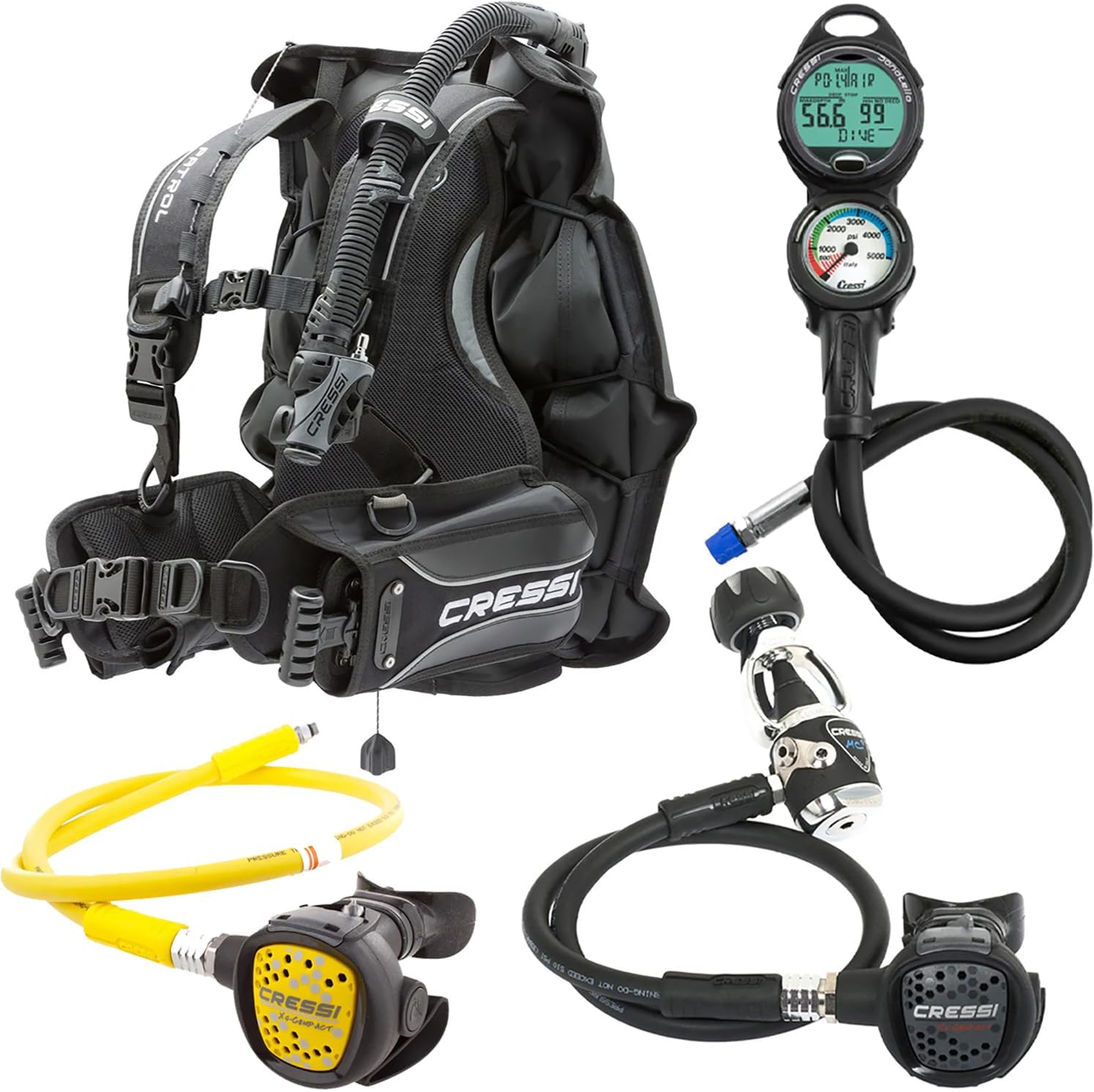 Cressi Patrol Scuba Pack (Medium)