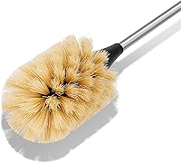 Vista 2 de Cepillo de limpieza para botellas de agua con 2 cabezales reemplazables, compatible con botellas deportivas, vasos, tazas, decantadores de vino