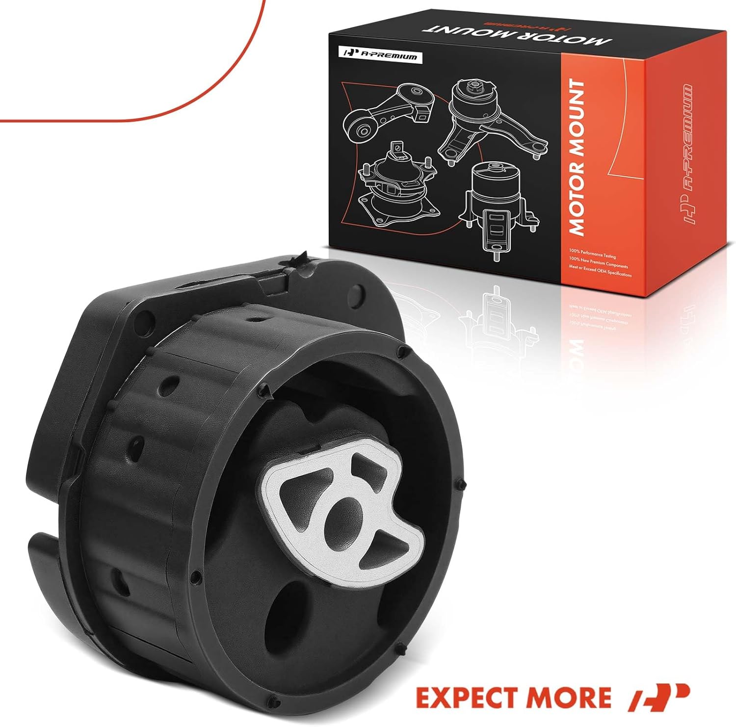 A-Premium Transmission Mount Compatible with BMW 320i xDrive 2017-2018, 328d xDrive 2014-2018, 330i GT xDrive 2017-2019, 330i xDrive 2017-2019, 430i xDrive, 430i xDrive Gran Coupe, 2.0L, Auto Trans