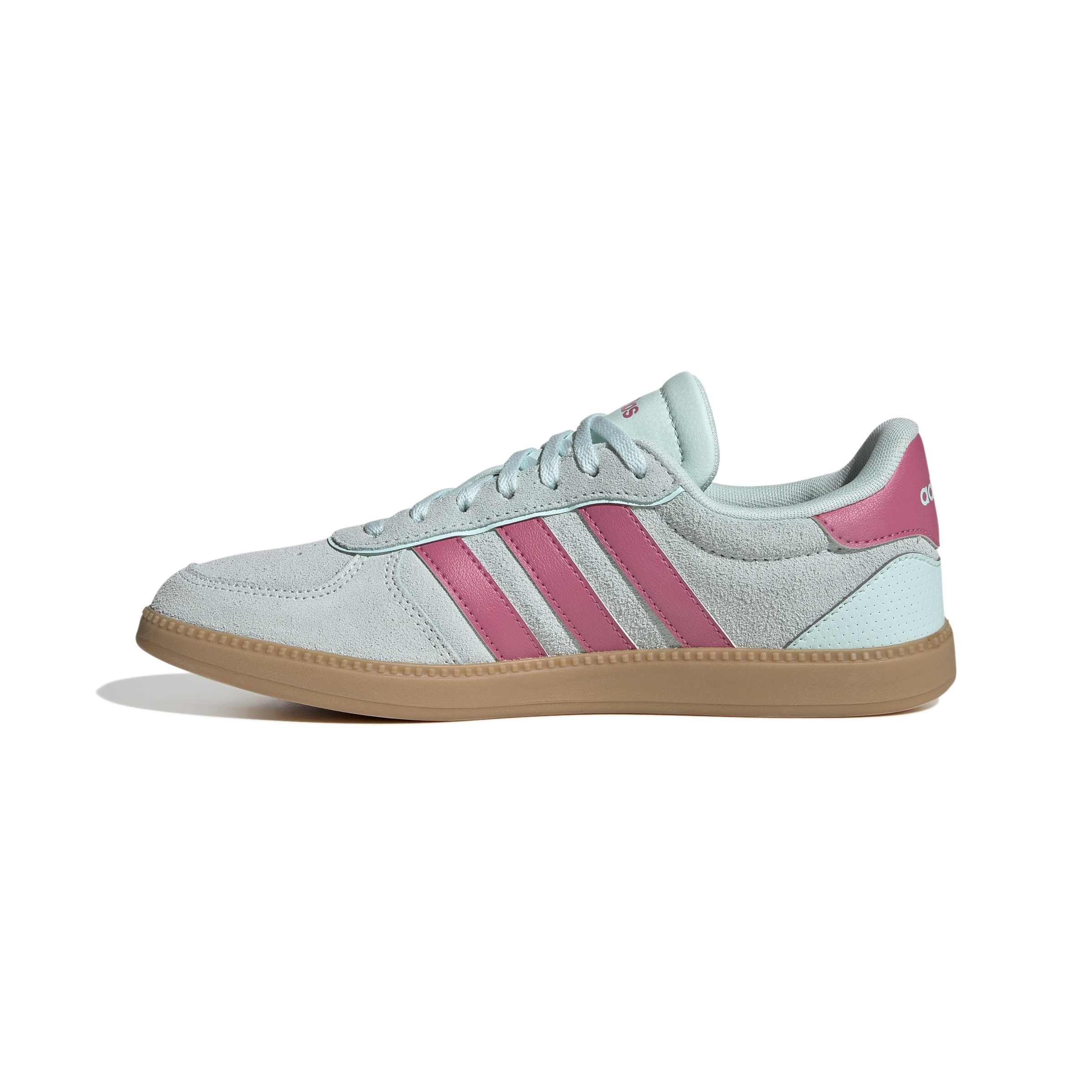 adidas Women's Breaknet Sleek Shoes, Halo Mint/Pink Fusion/Gum 3, 6.5 UK