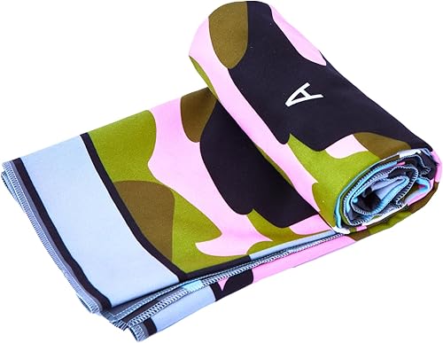 Miniatura 5 de Mola Mola Toalla de microfibra para playa, piscina y gimnasio, altamente absorbente, ligera, de secado rápido, transpirable y llamativo diseño