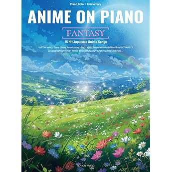 Anime on Piano - Fantasy 15 Hit Japanese Anime Songs. Klavier.