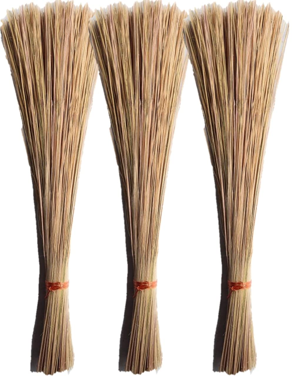 Generic Outdoor Cleaning Natural Pure Handmade Bamboo Brooms /jhadu 3 in 1 Pack at of Products (B09FM2LMMS) Amazon Price History, Amazon Price Tracker