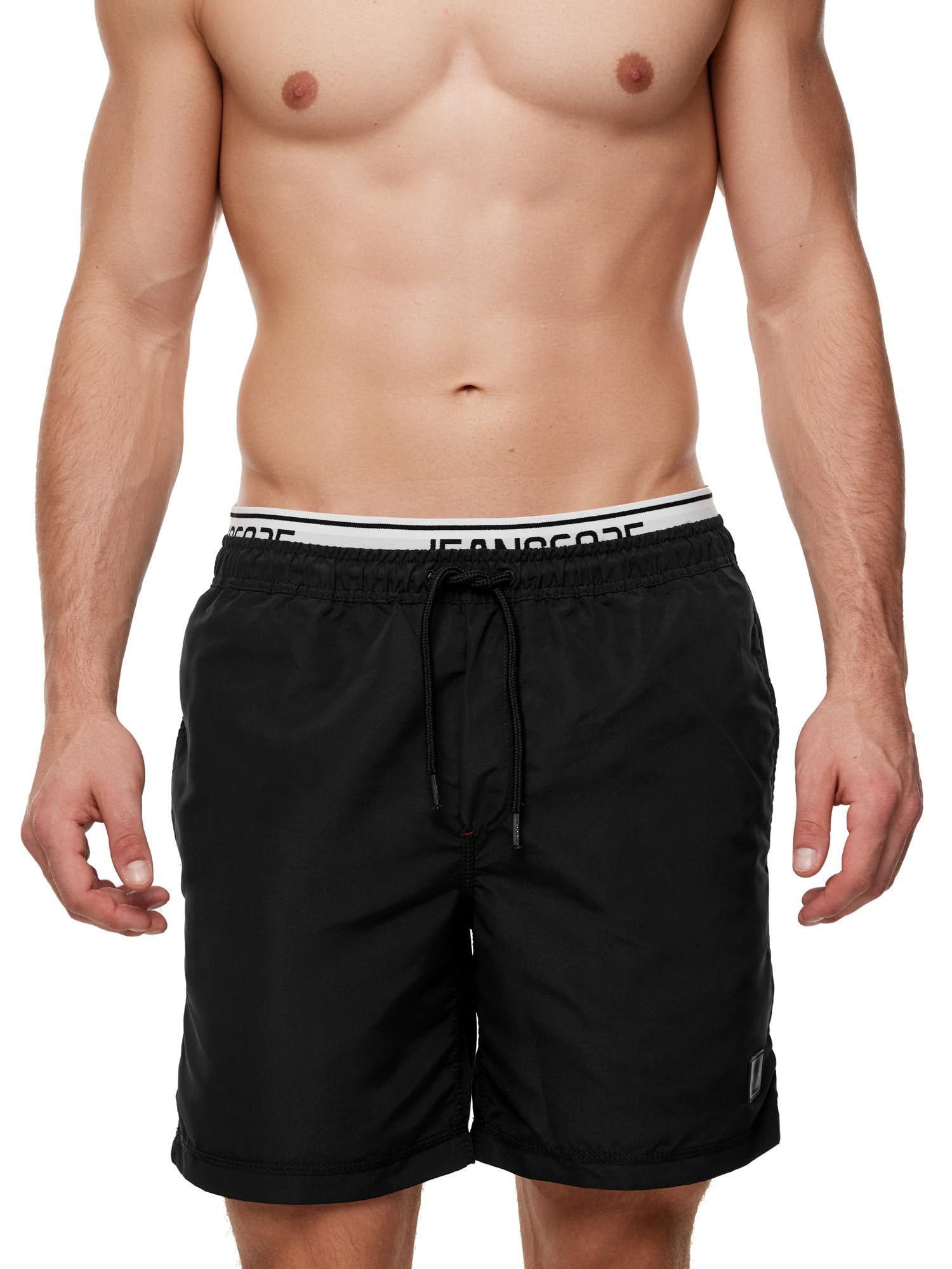 Indicode Uomini Solomon Swimming Trunks | Costume da Bagno con 3 Tasche e Coulisse