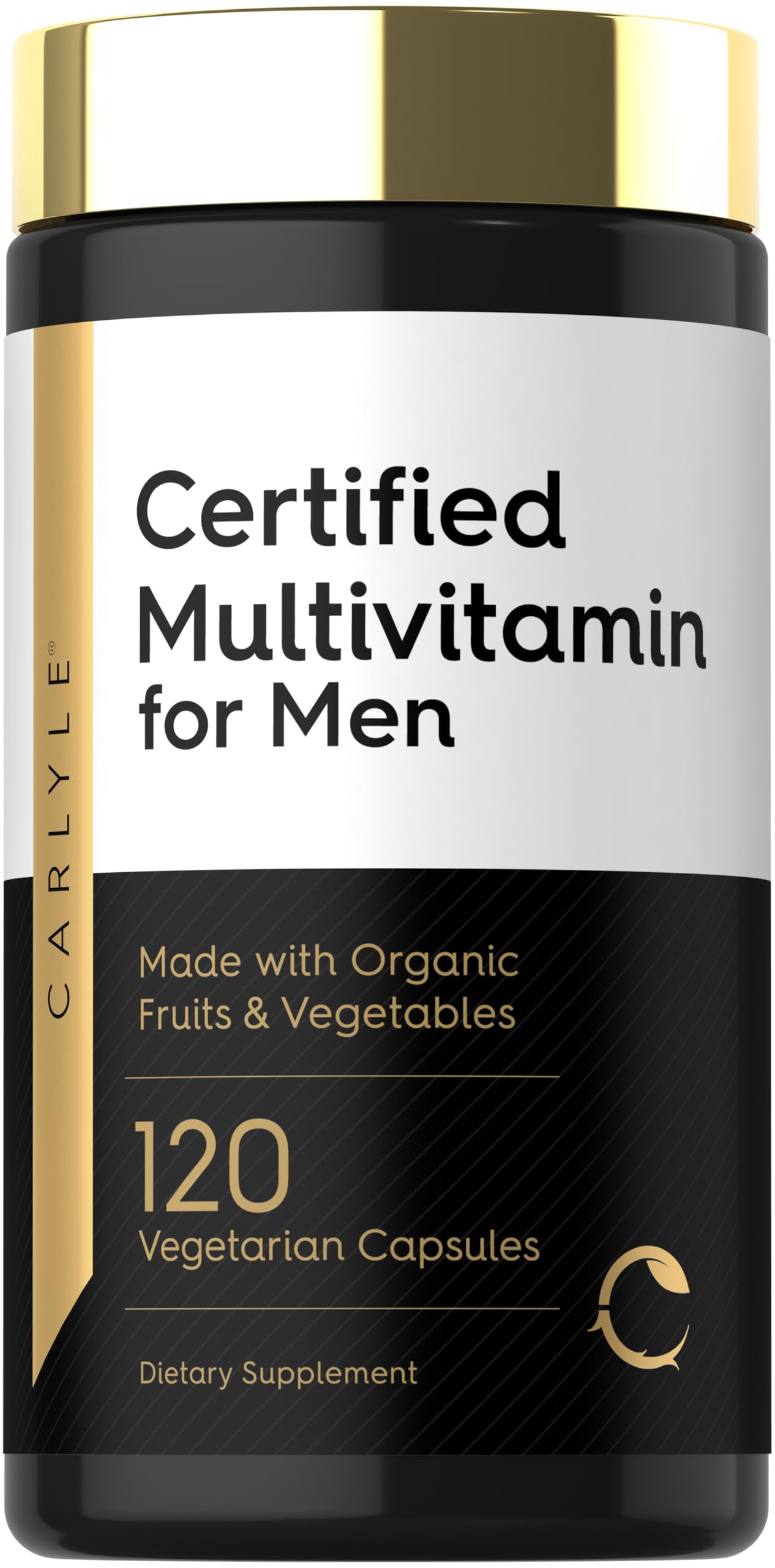 Carlyle Multivitamin for Men | 120 Capsules | with Vitamins A, C, D, E