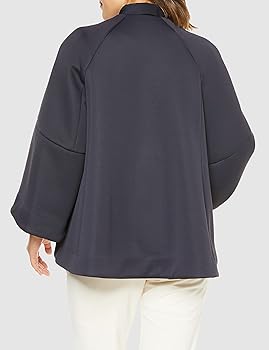 SONO マシュマロコート NAVY Sono ノーカラーコート コート 「SONO/ソーノ」マシュマロコート