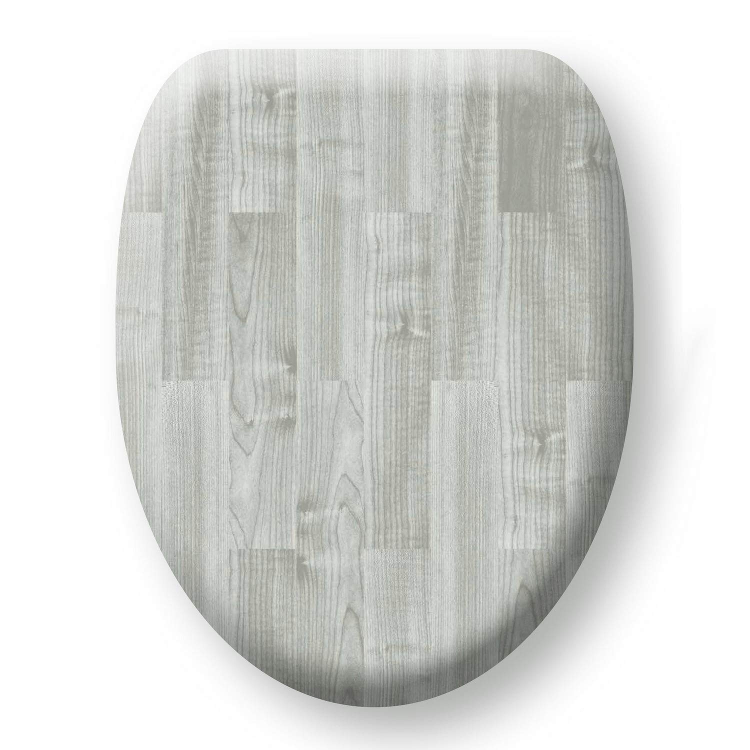 Tiger Titan Asiento de Inodoro, MDF, Gris, 37x44x4 cm