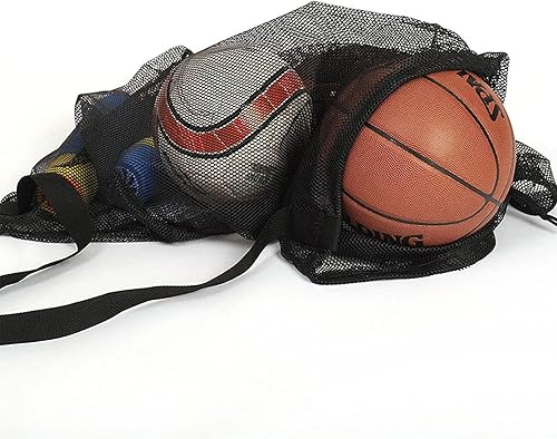 Miniatura 2 de Bolsa de pelota deportiva con cordón de mallabolsa de red extra grande Bolsa de pelota deportiva Bolsa de malla profesional Equipo para lavandería