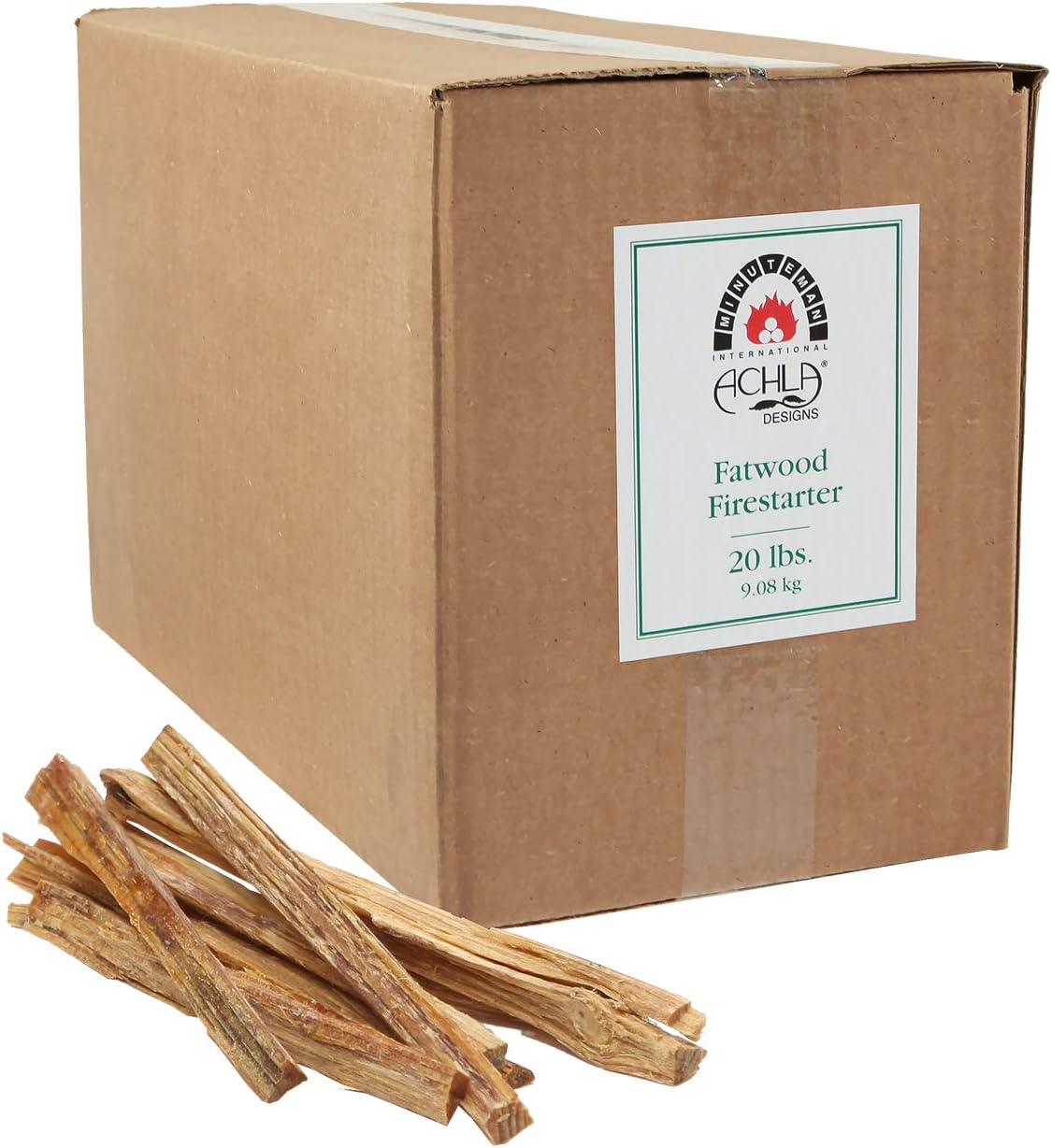 Minuteman International 20-Pound Box Fatwood Caddy Holder Refill