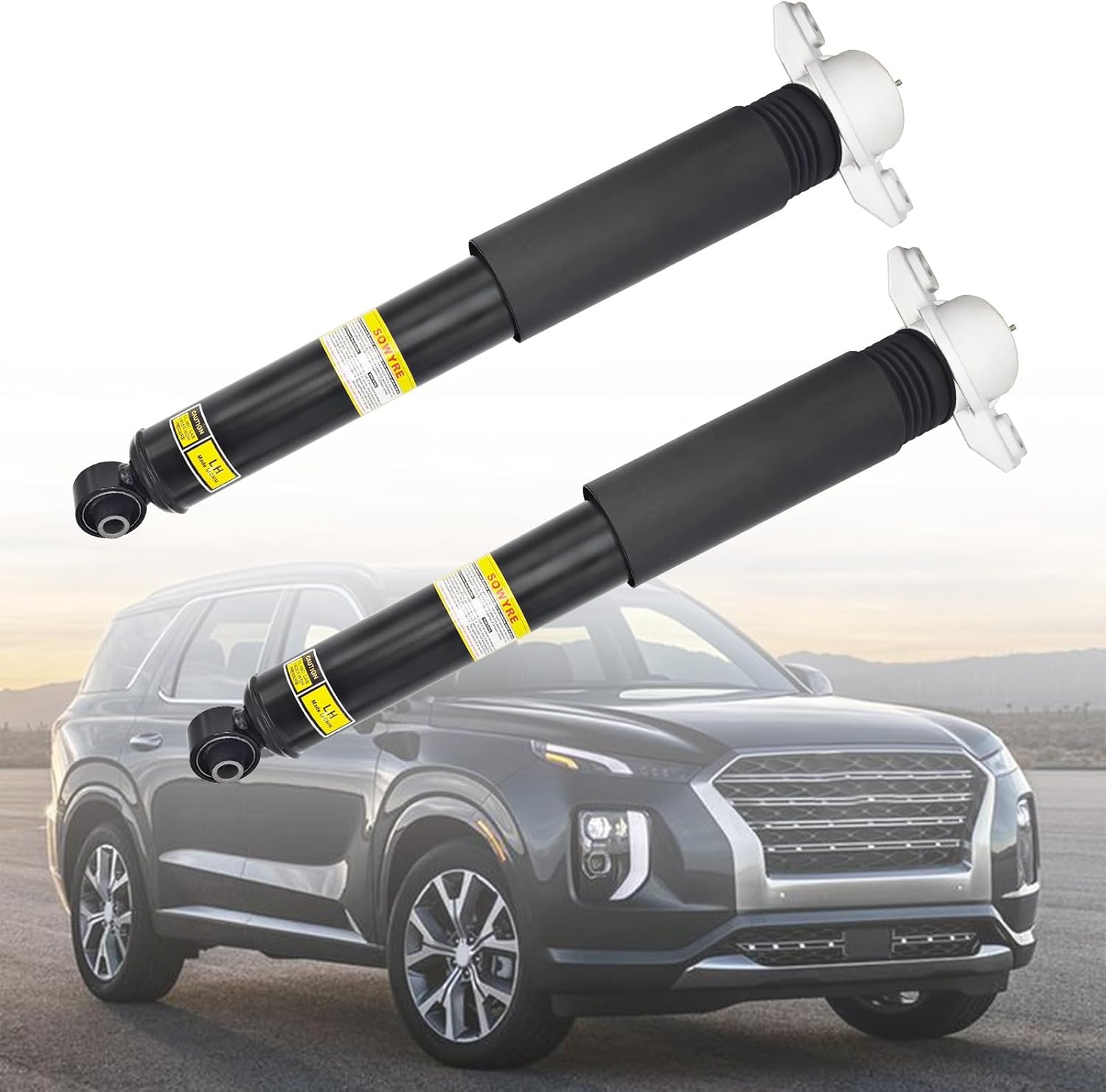 55367-S9300, 55367-S9400 Rear Shock Absorber Struts Assembly Compatible with Hyundai Palisade 2020-2022 3.8L V6, 55367S9300, 55367S9400