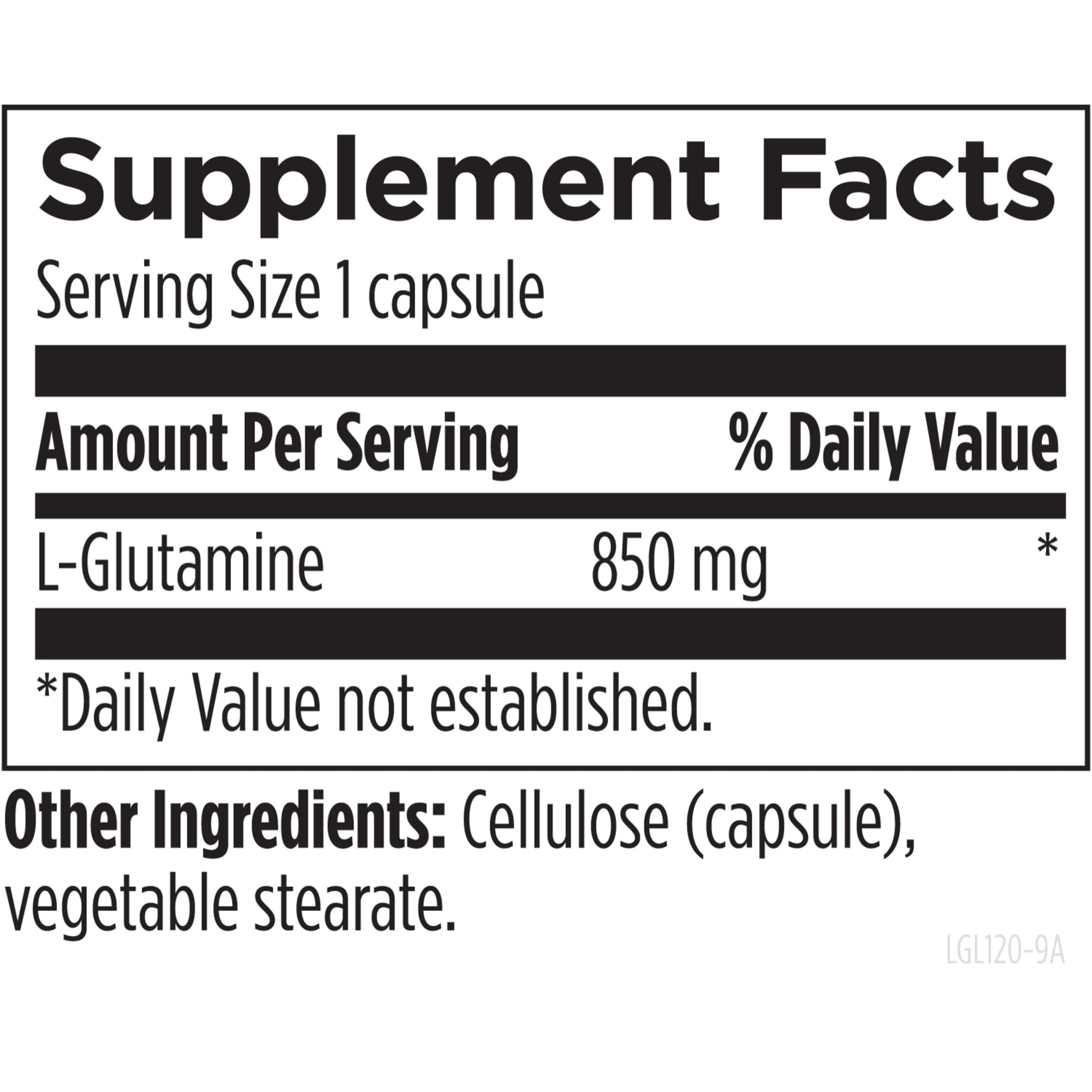 Designs for Health L-Glutamine Capsules, Support Muscle, 120 Capsules — Amazon image 3