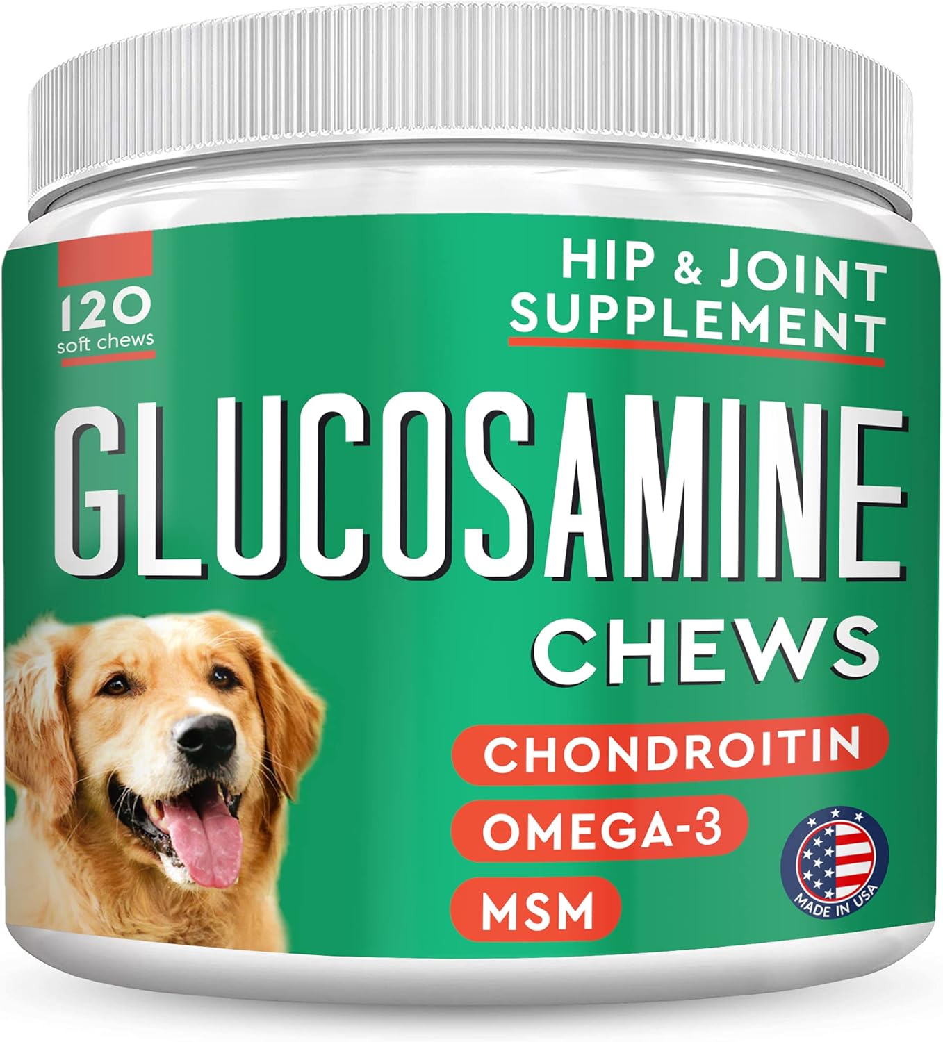 Glucosamine Dog Treats for Picky Eaters Joint Supplement w