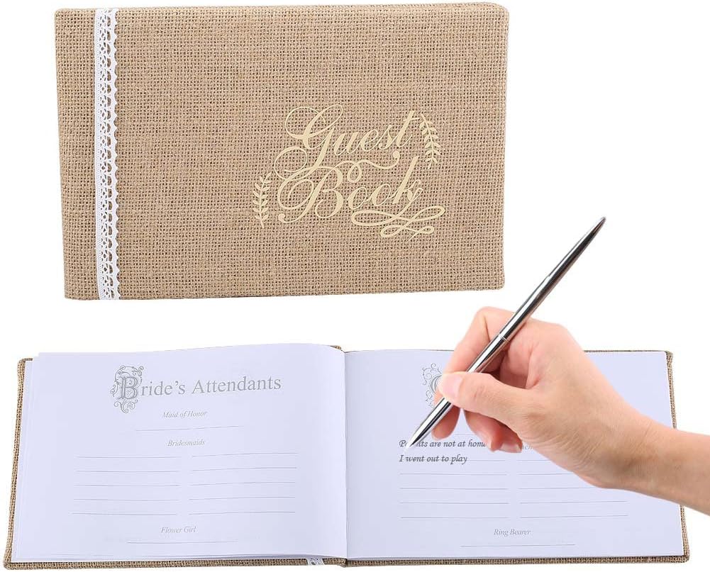 zreal Guestbook Wedding Guest Book