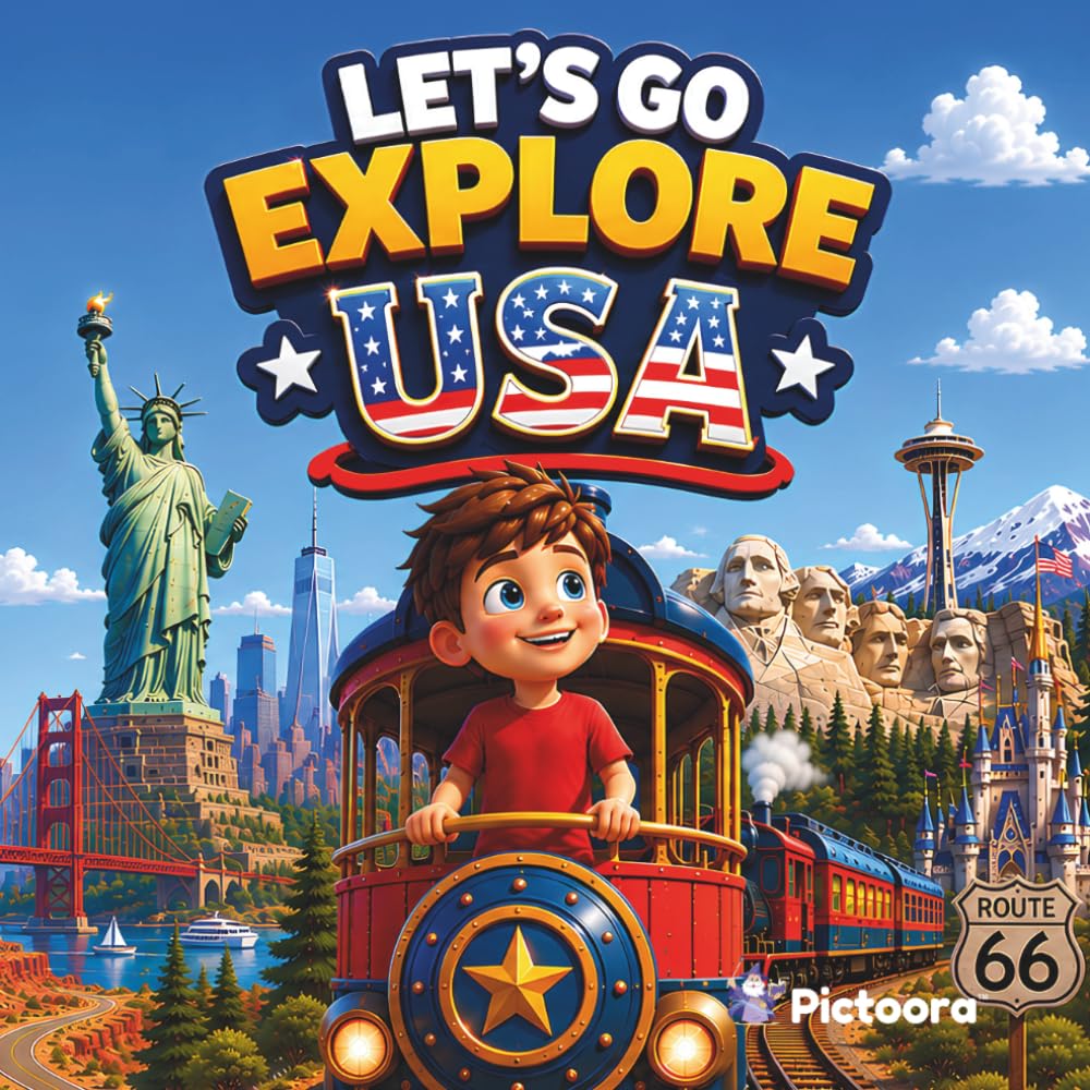 Let's Go Explore USA: A Children's Travel Adventure Across America's Most Famous Landmarks