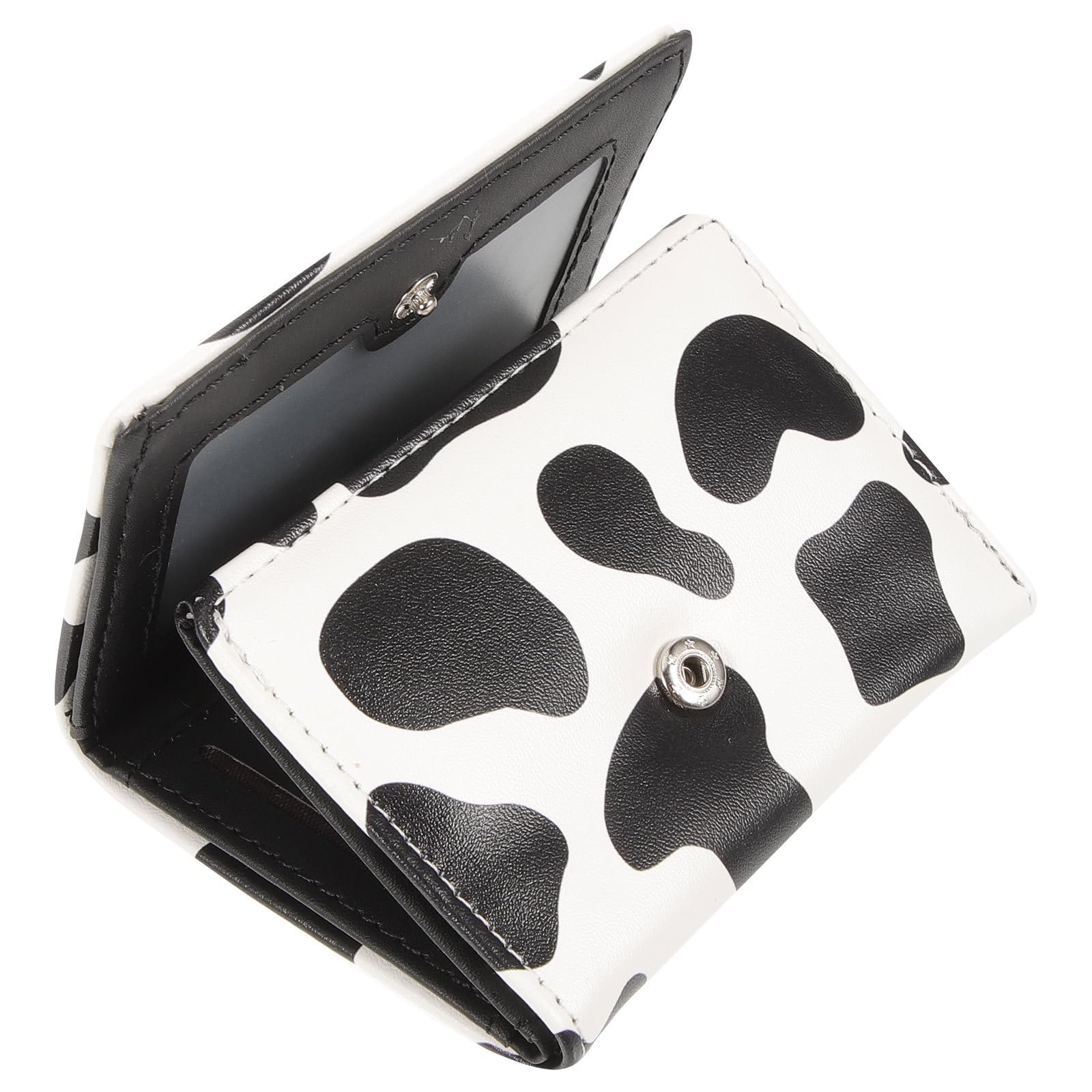 Yardwe Portafoglio Donna Pu Fashion Wallet Mini Scomparti | Festa Estiva, Portamonete Compatto per Vacanze e Viaggio, Stile All-match per Donne