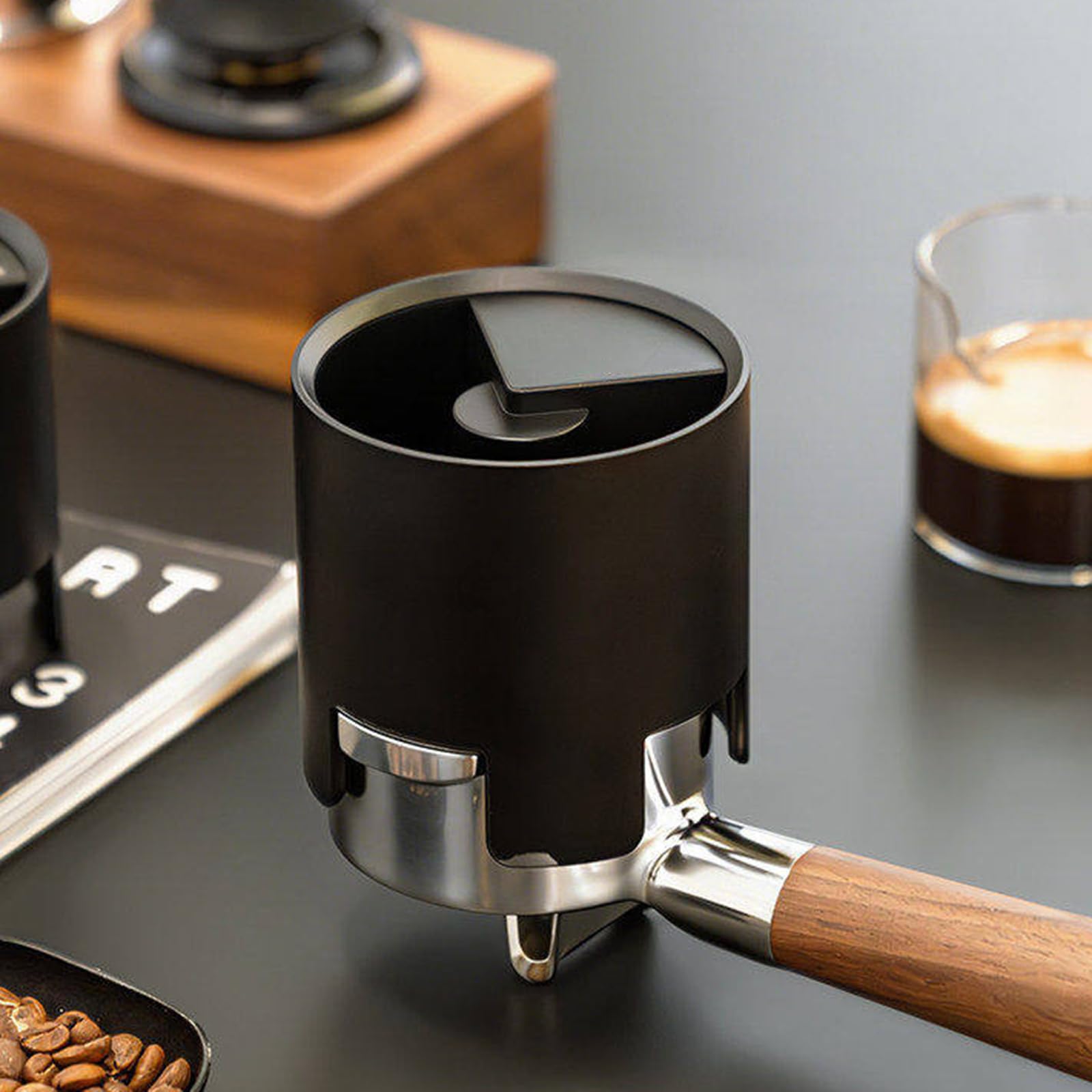 Agitador de espresso automático para portafiltros de 58 mm: tu cafetería en casa