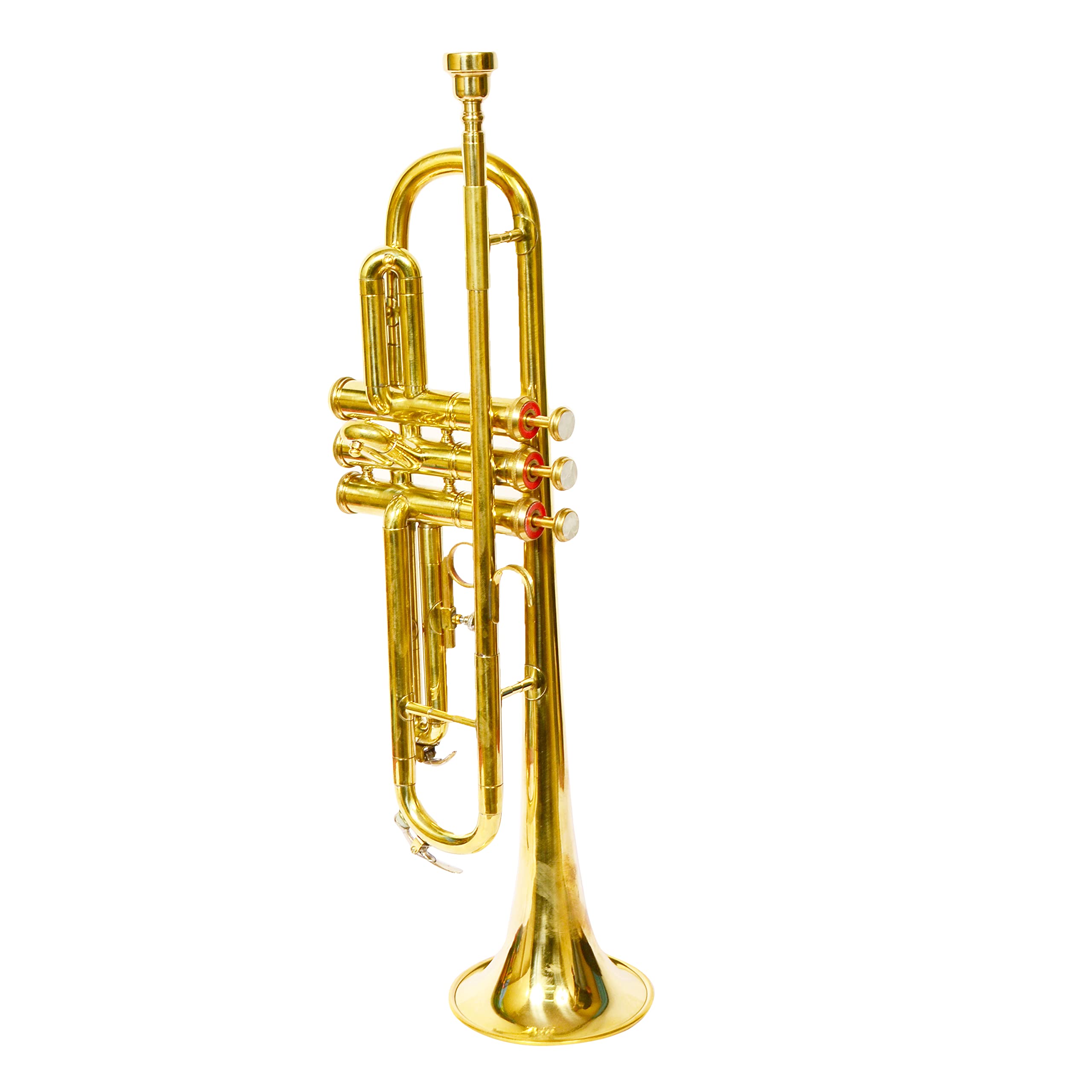 Skylark Musicals Special Shinning Brass Polish for Marching Concert Band Trumpet with Hard Case and 7c Mouth Piece-image-44