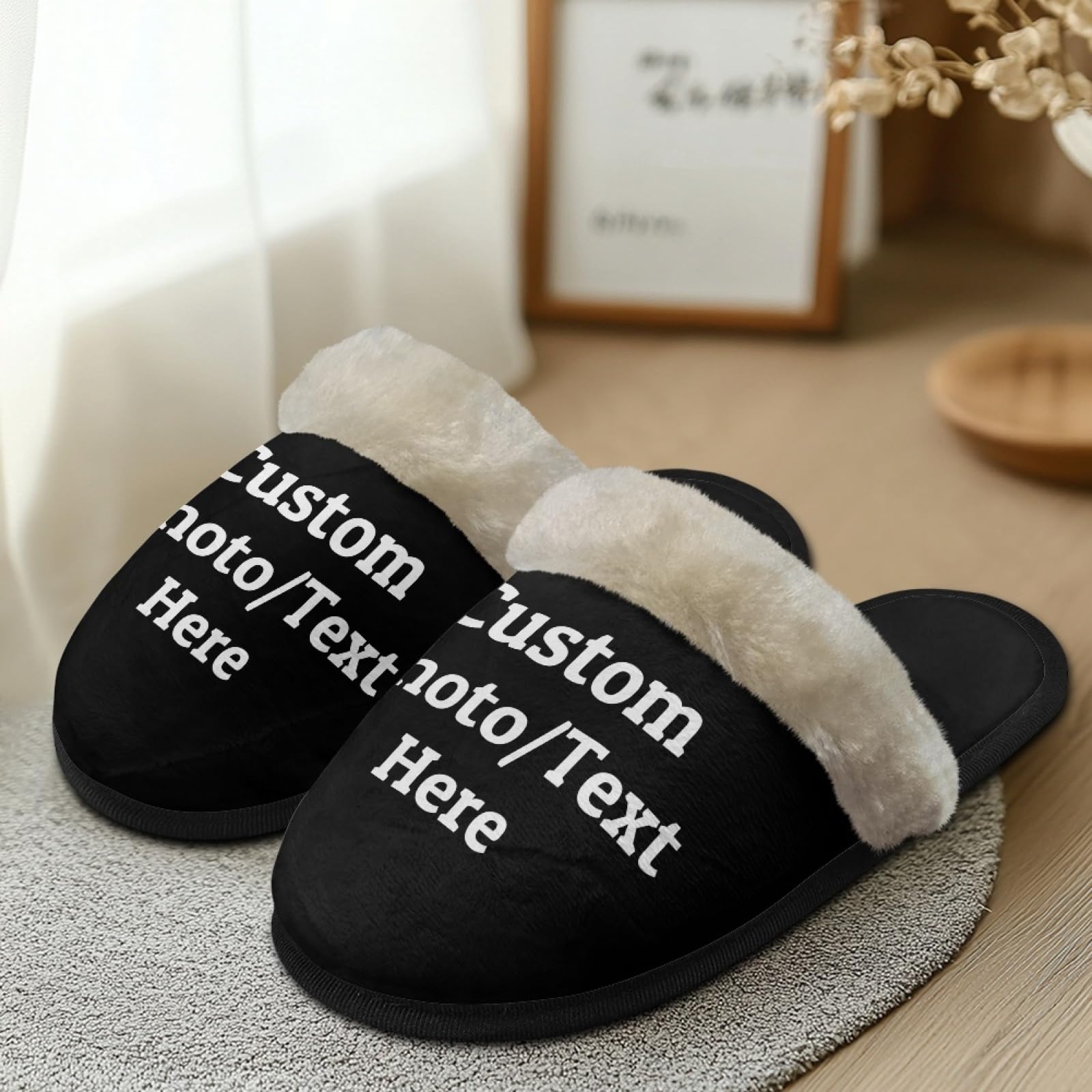 Womens Slippers Personalized Fuzzy Slippers Best Womens Slippers