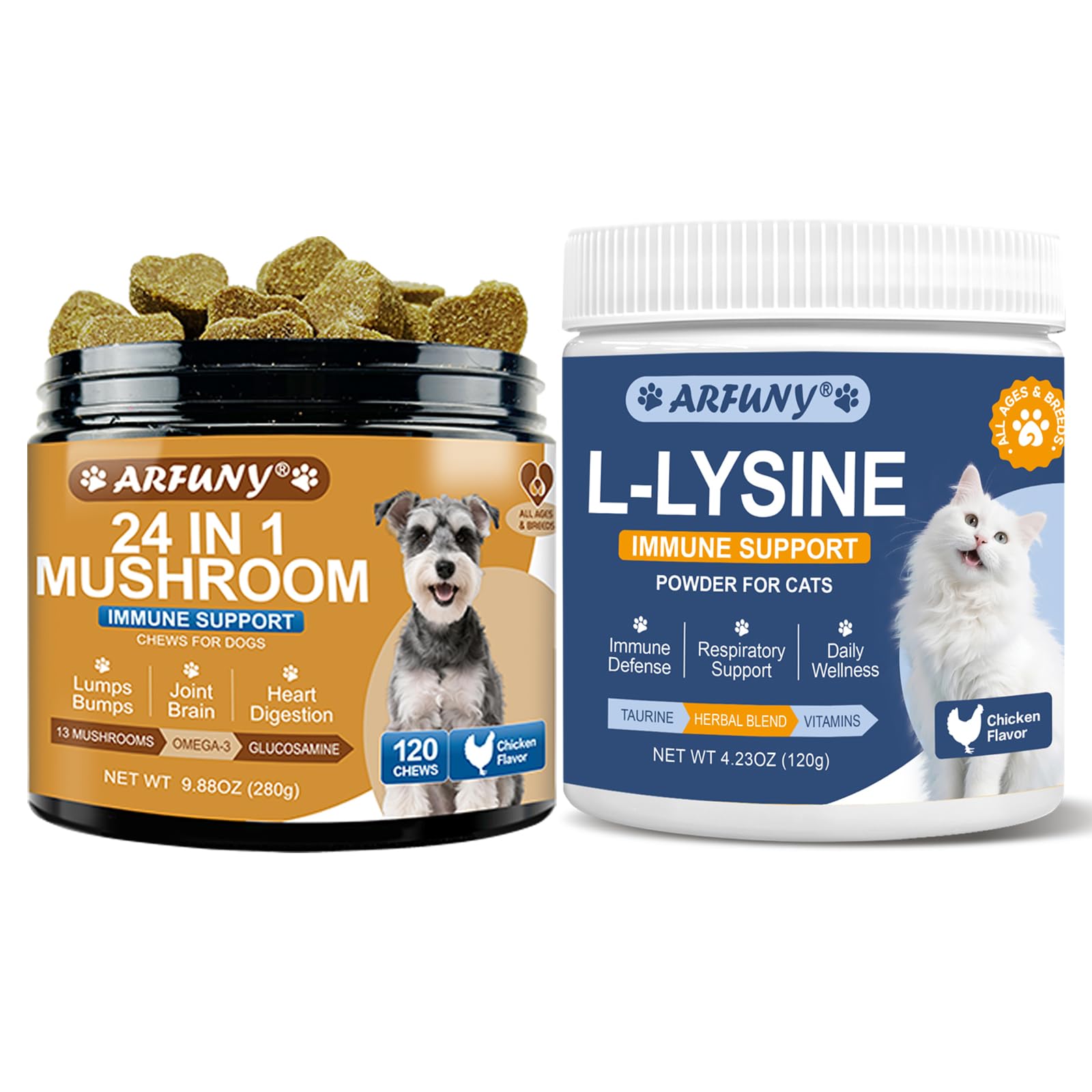 Poudre de L-lysine chats pour soigner la respiration difficile