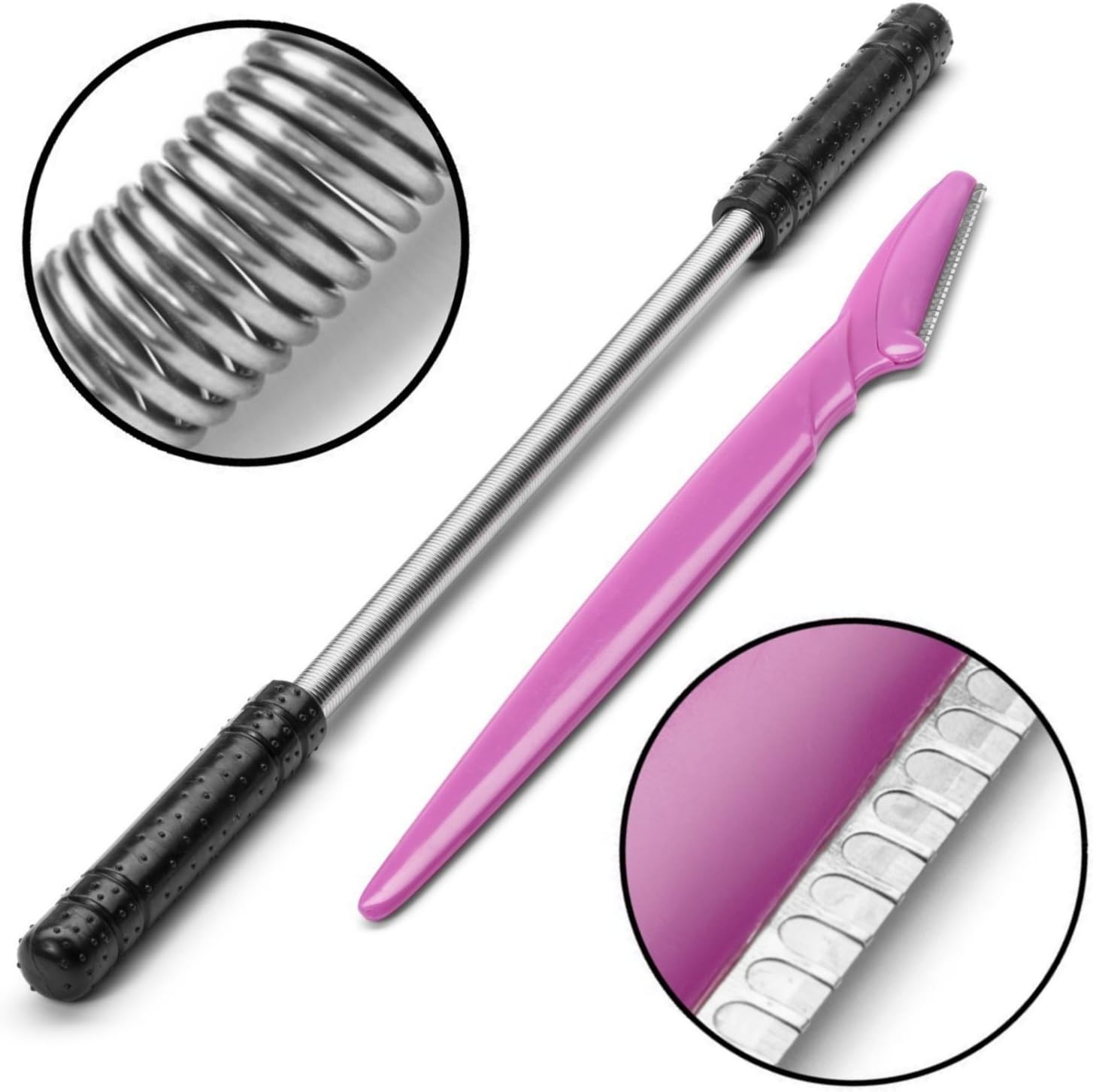 Facial Hair Remover Threading Tool - Quick Effective Facial Hair Removal with No Messy Waxes, Less Pain and Less Irritation - Smooth Results Up to 6 Weeks!