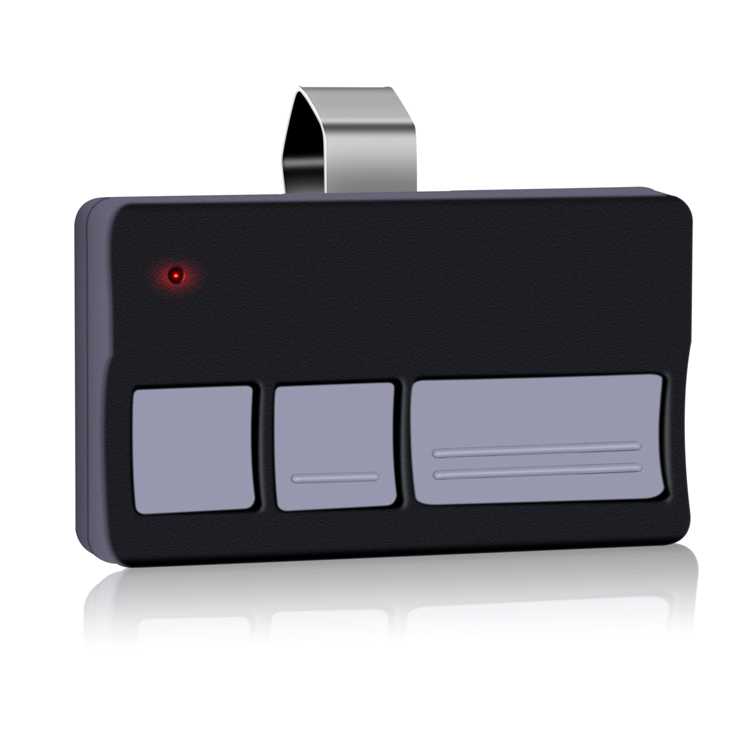 Alisontech 973LM Remote 1Pack Compatible for Liftmaster Chamberlain Craftsman Garage Door Opener with RED or Orange Learn Button Only