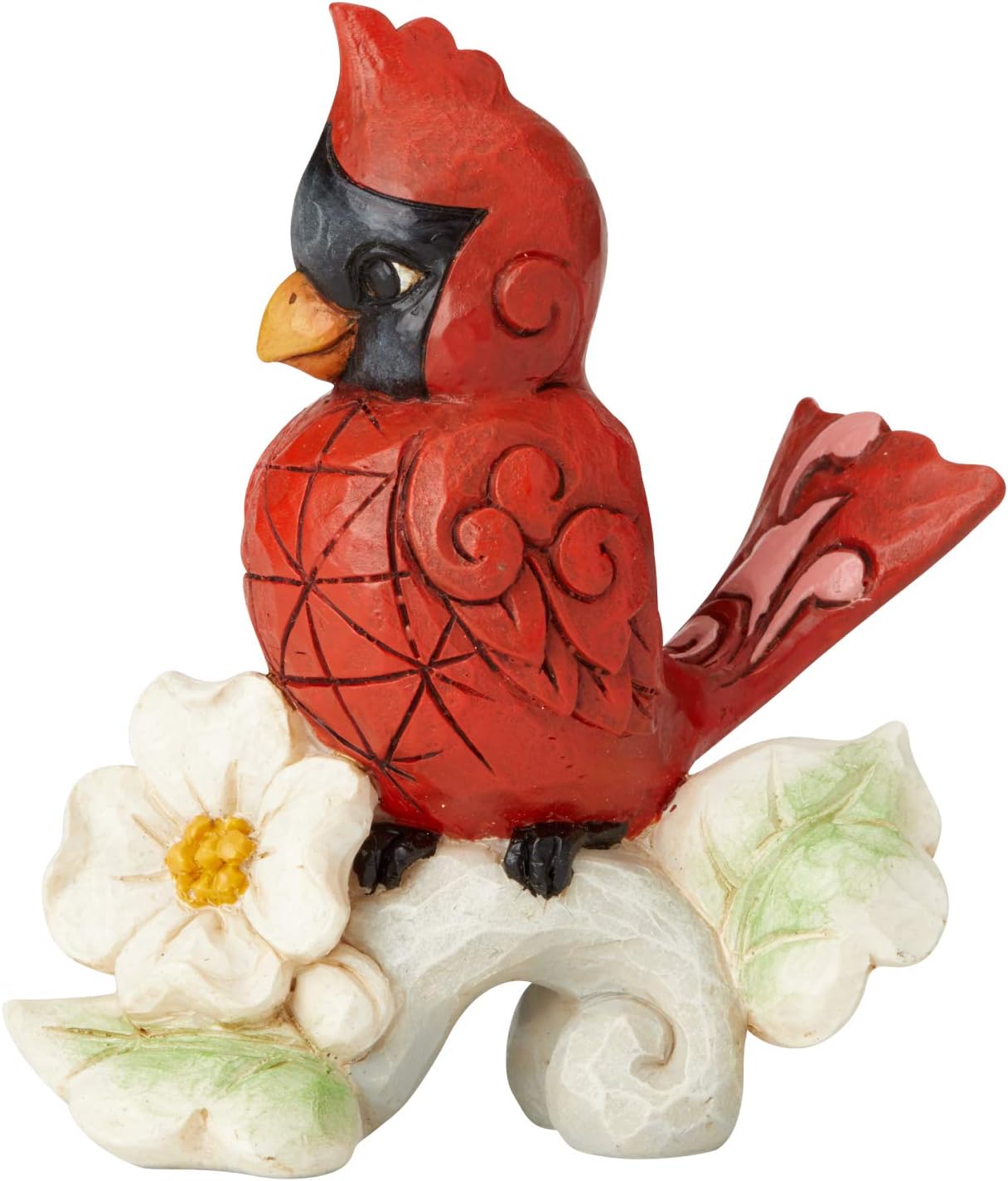 Jim Shore Heartwood Creek Cardinal Miniature Figurine, 3.35 Inch, Multicolor