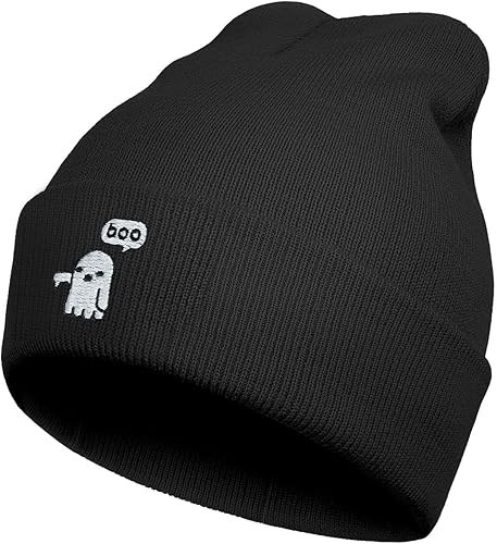 Beanie Cool Beanies Funny Beanie Cute Graphic Beanie Black Beanie for Men Women