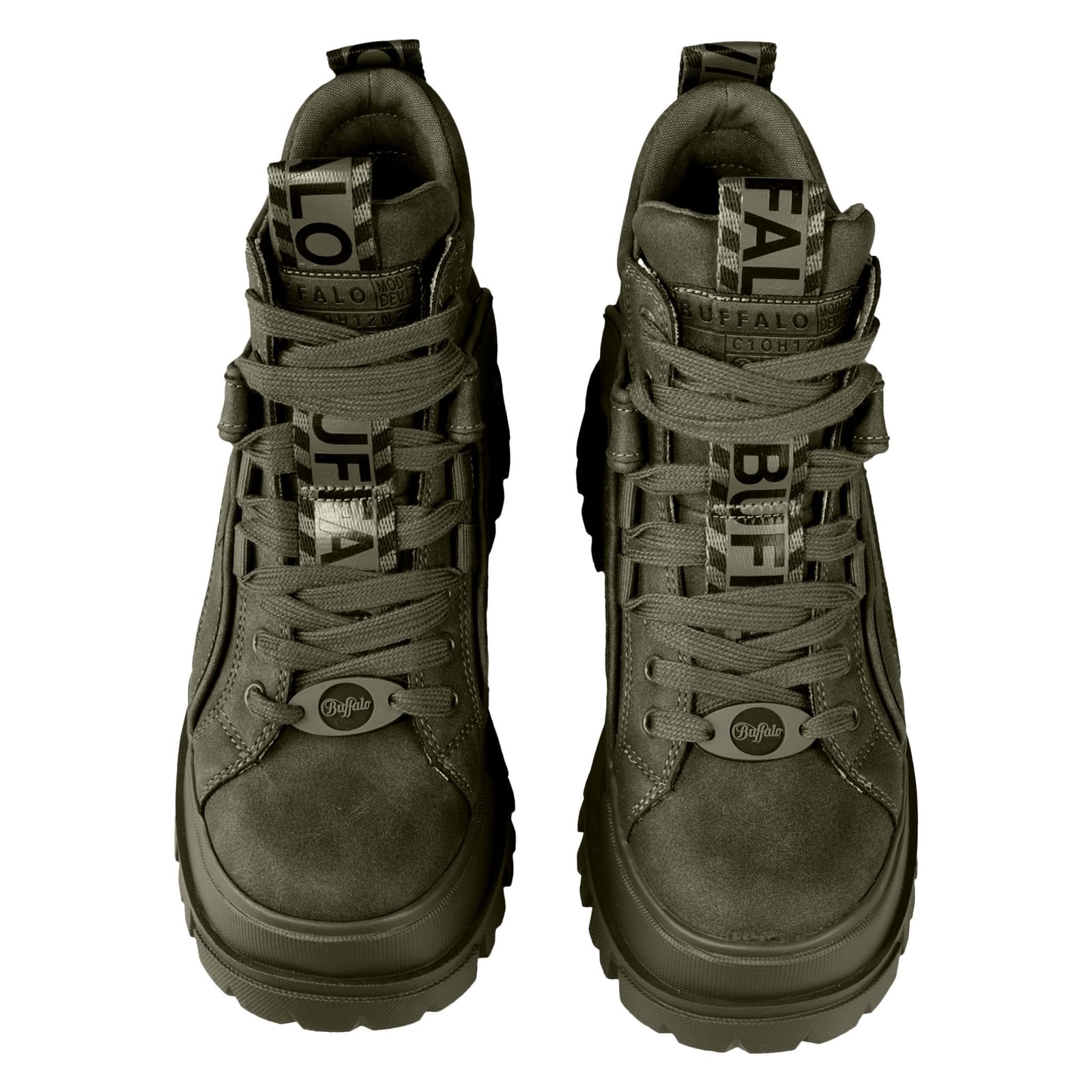 Buffalo Aspha NC Mid Vegan Nu Verde Khaki
