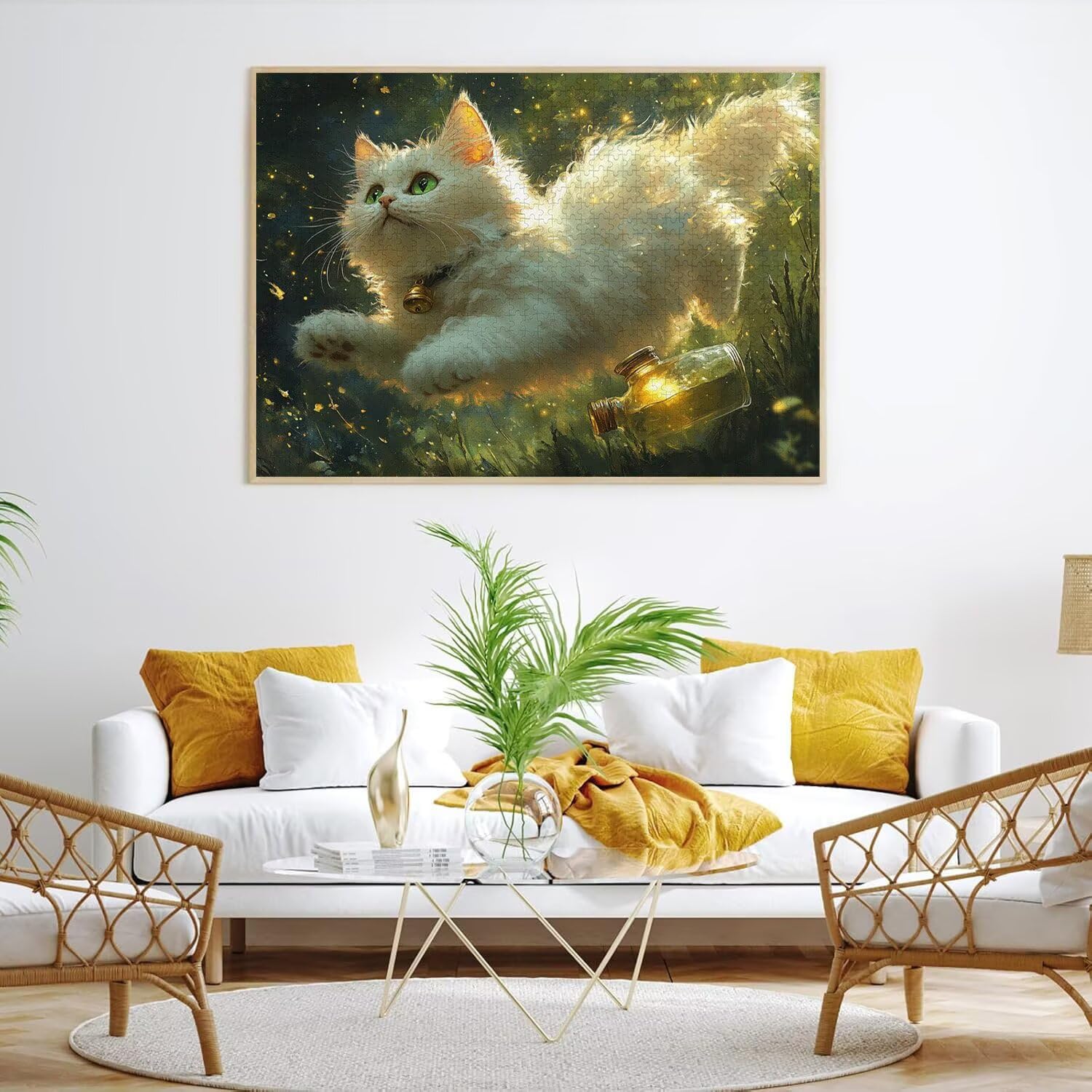 Puzzle dla dorosłych 4000, butelka dla kota, 141 x 87 cm, n-516