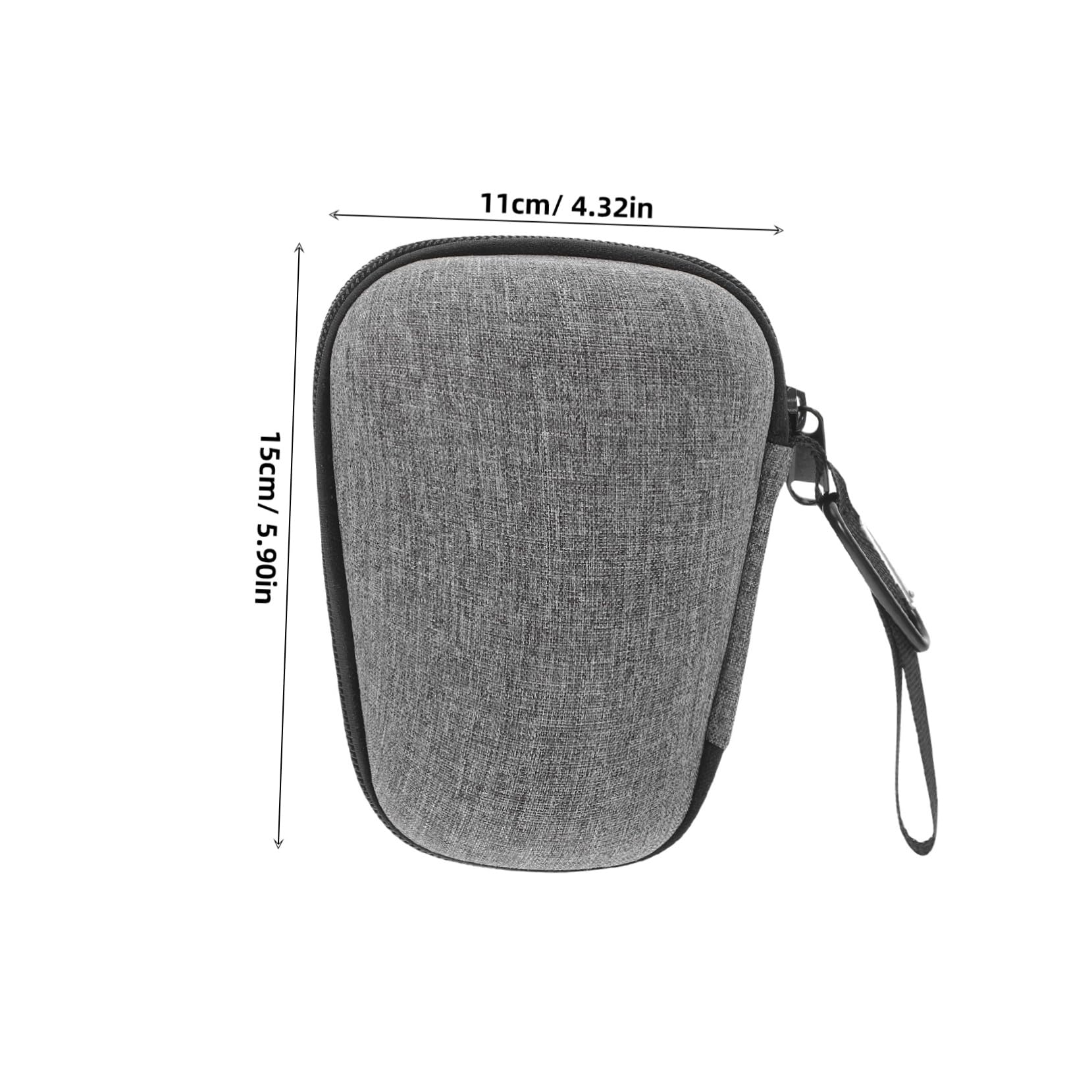 Ipetboom Tea Utensils Carrying Bag Zipper Breathable and Linen Storage Pouch for Teapots and Cups Portable Organizer for Home and Travel Use