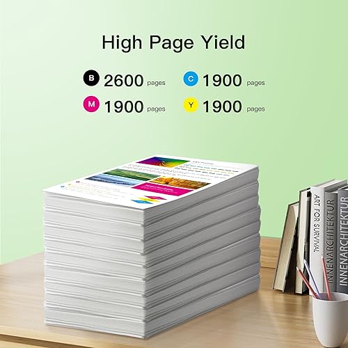 Miniatura 3 de 802XL - Cartuchos de tinta de repuesto para cartuchos de tinta Epson 802 802 XL para cartuchos de tinta Epson 802 802 XL, paquete combinado funciona