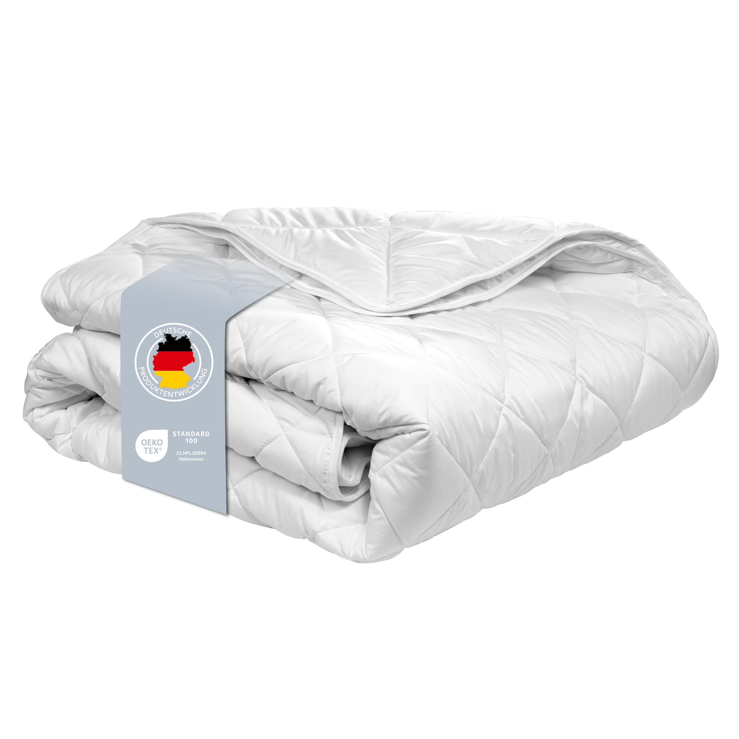 XDREAM Pure Couette 4 saisons - Couette divisible pour toutes les saisons - Convient aux personnes allergiques - 100 % microfibre - Certifié Öko-Tex - 220 x 240 cm