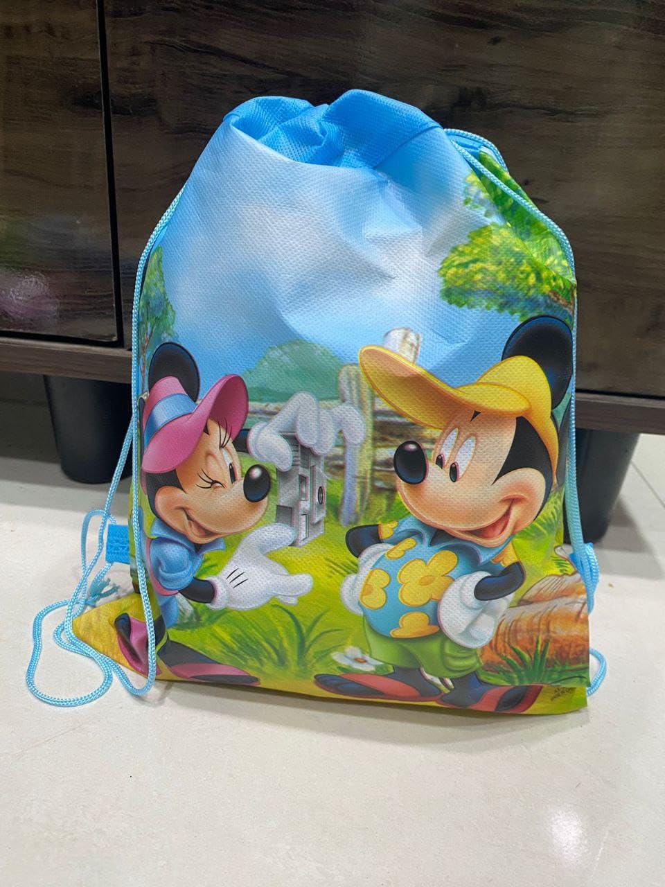 KidsZeeNie® Drawstring Dori Haversack Bag – Lightweight Travel & Storage Sack for School, Gym, Picnic, Trekking & Daily Use | Foldable Unisex Backpack for Kids & Adults 1